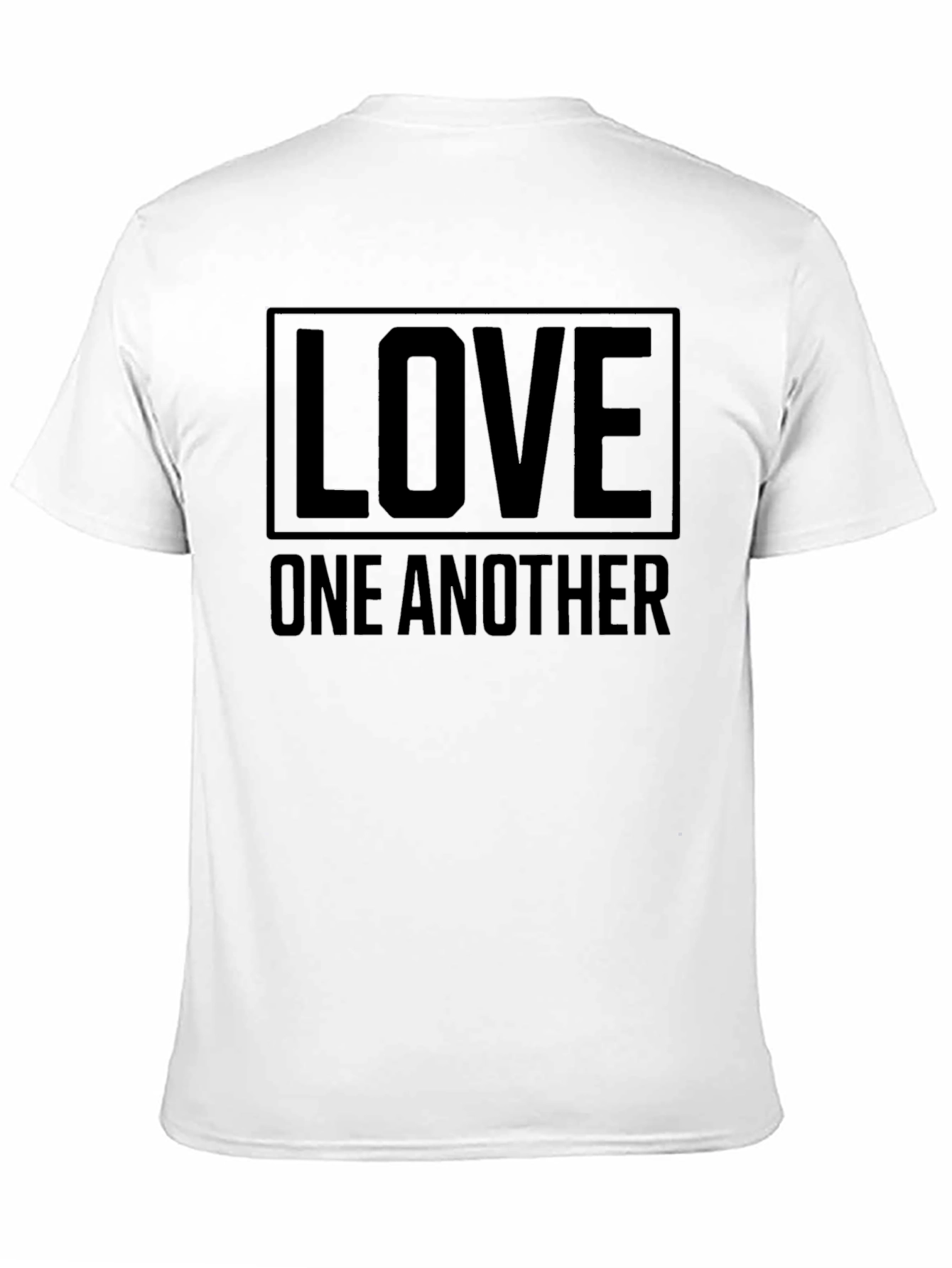 Love One Another Black Graphic Tee