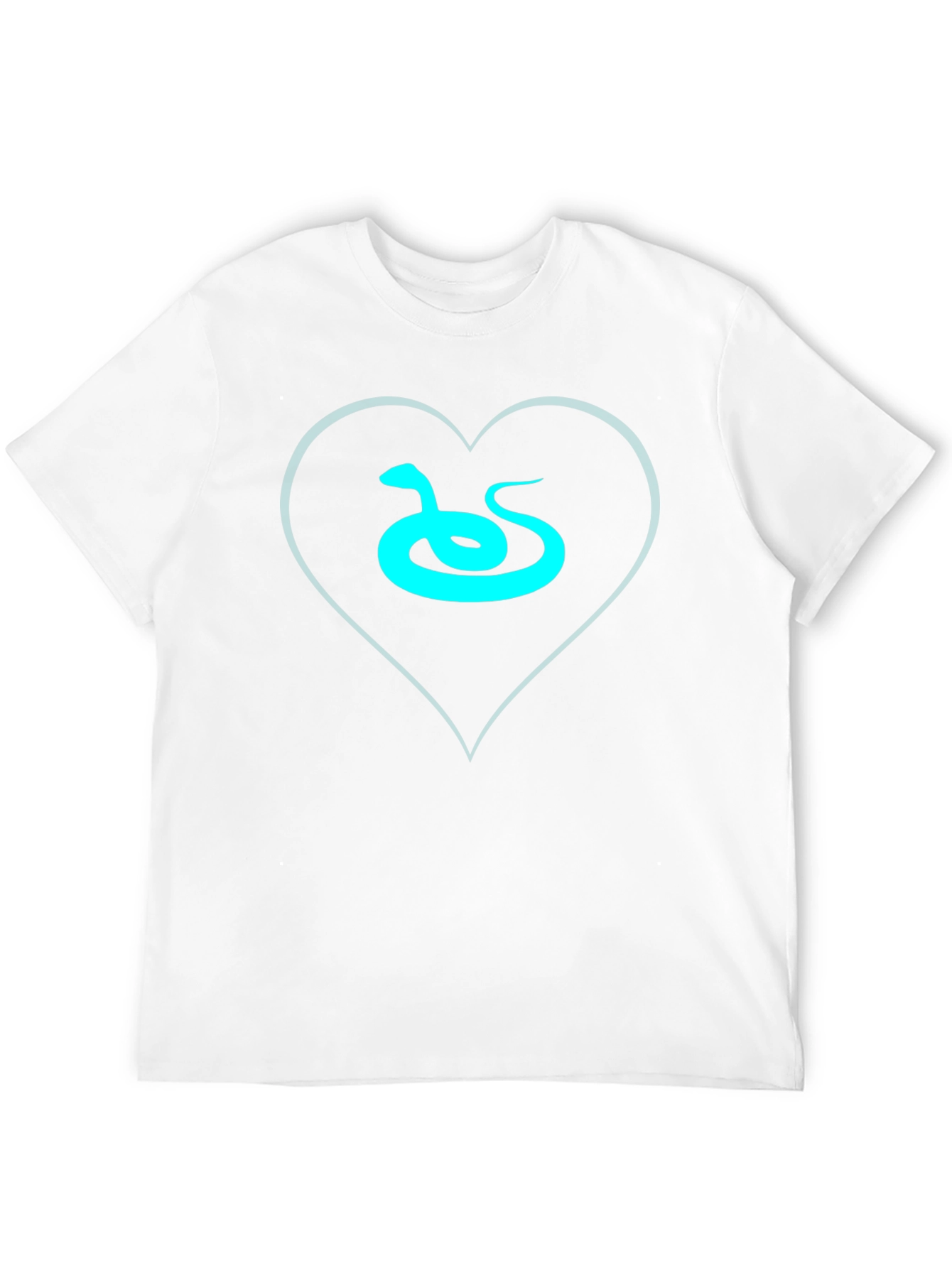 Snake Heart Graphic Tee - Sleek Style