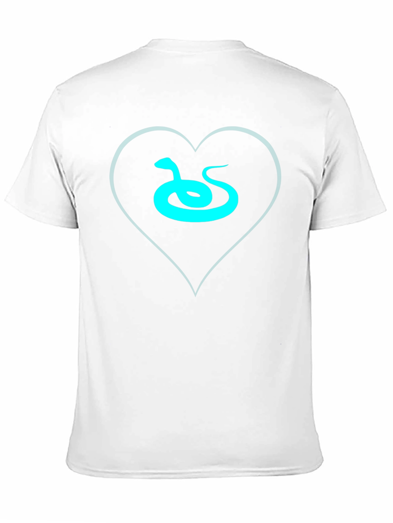 Snake Heart Graphic Tee - Sleek Style