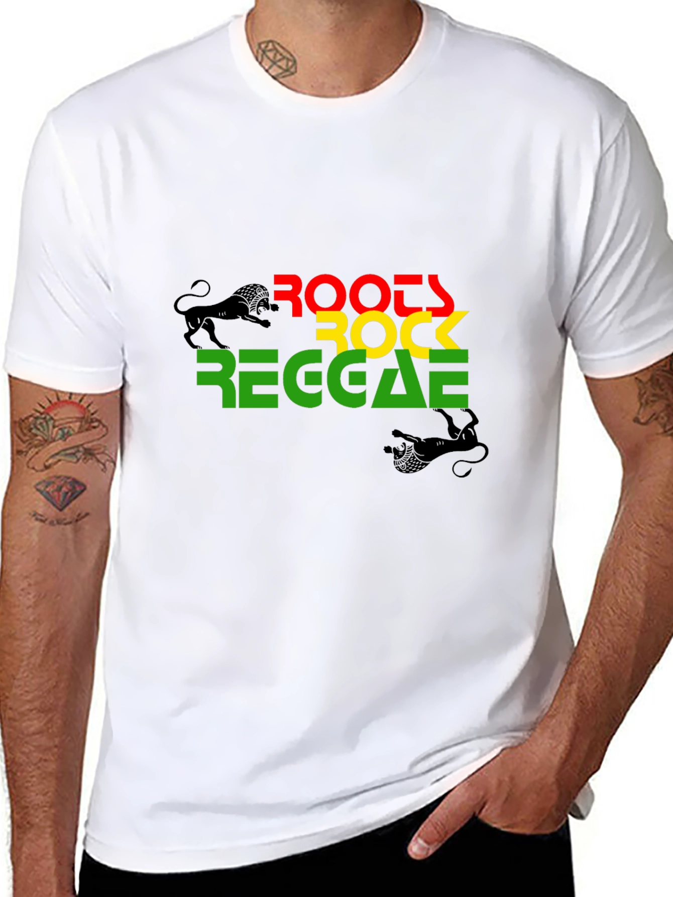 Roots Rock Reggae Graphic T-Shirt
