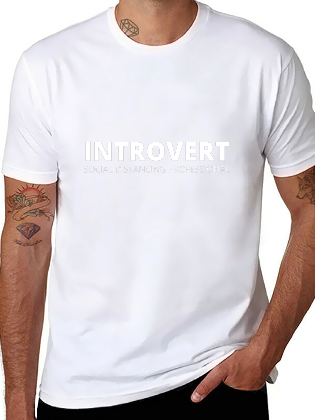 Introvert Social Distancing T-Shirt
