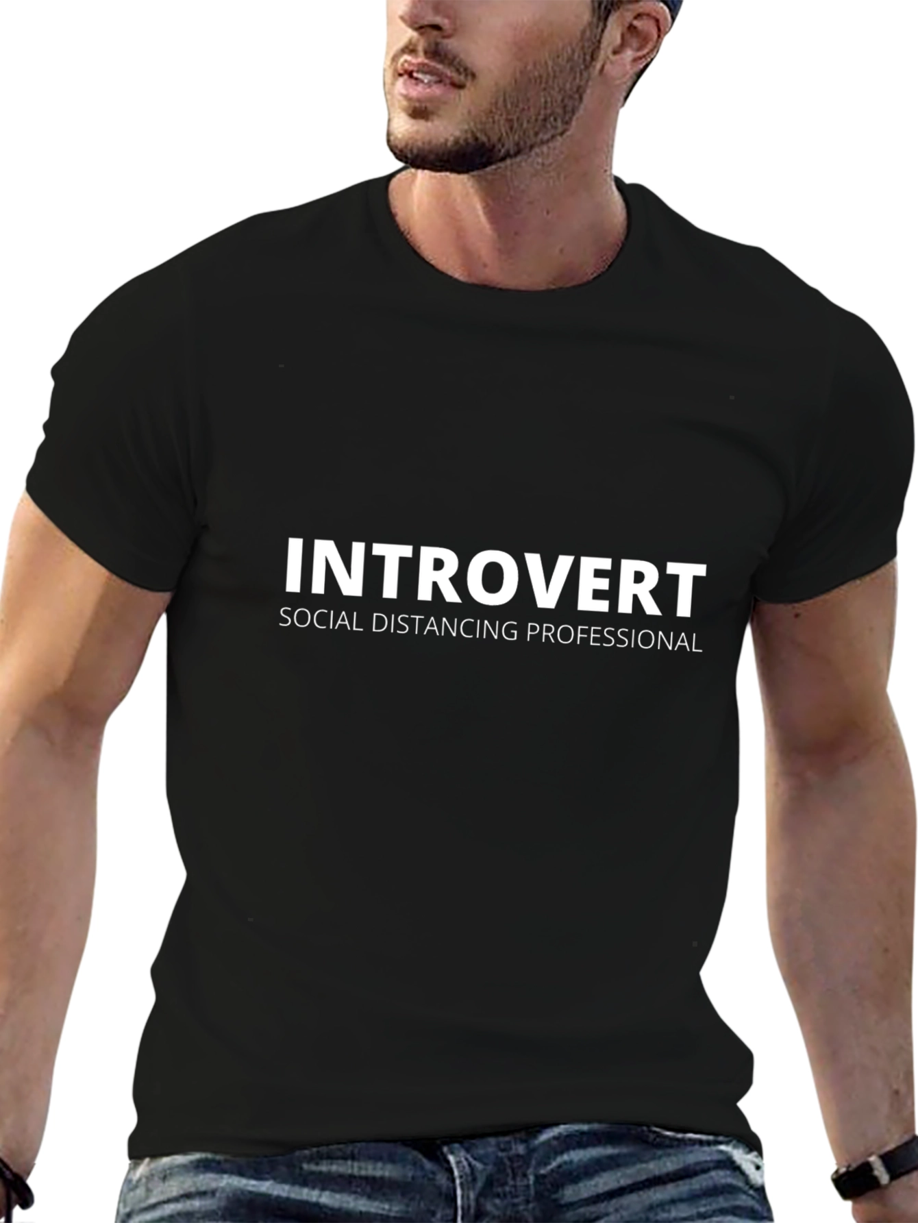 Introvert Social Distancing T-Shirt