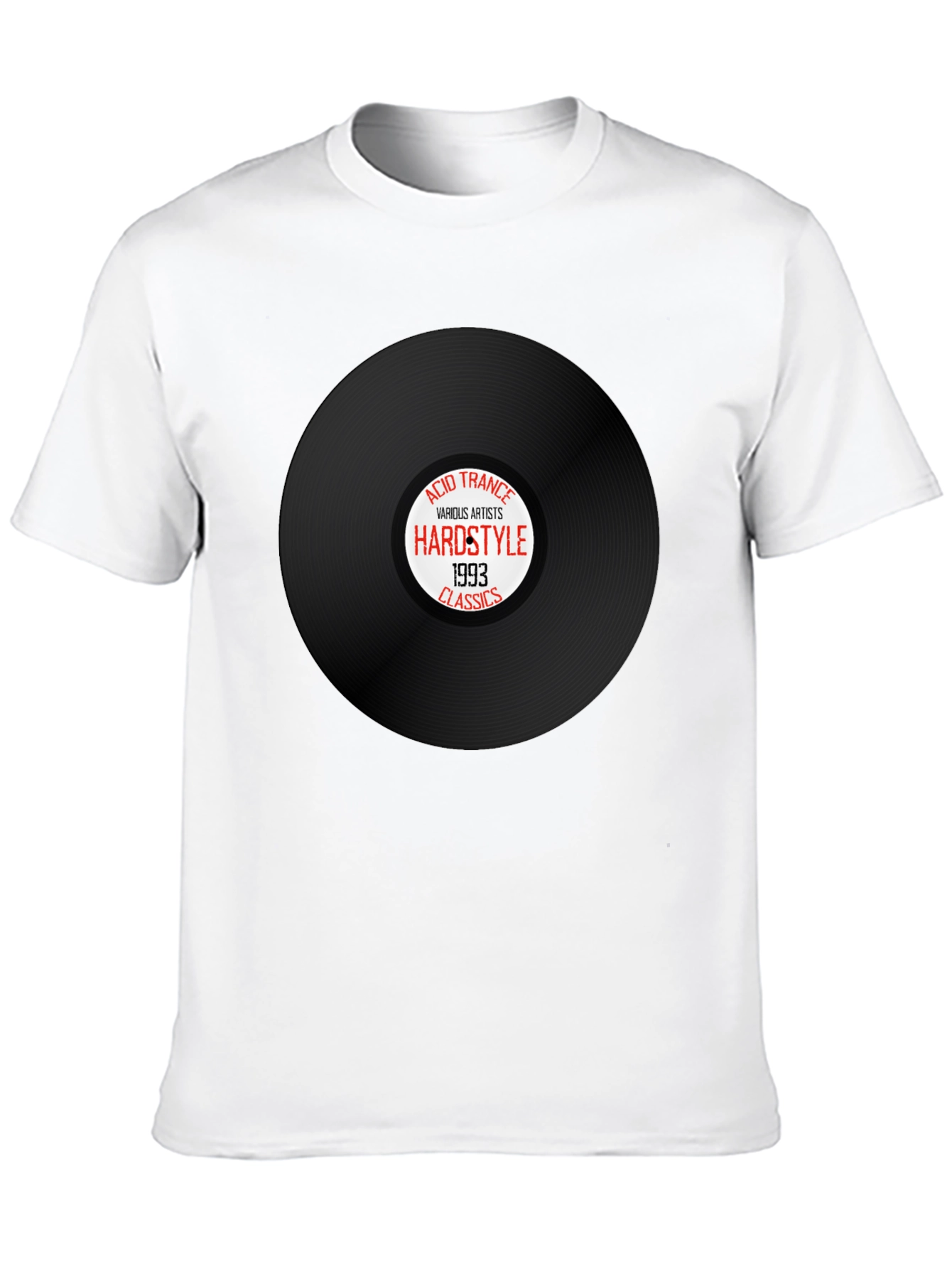 Hardstyle Acid Trance 1993 Classics Black T-Shirt