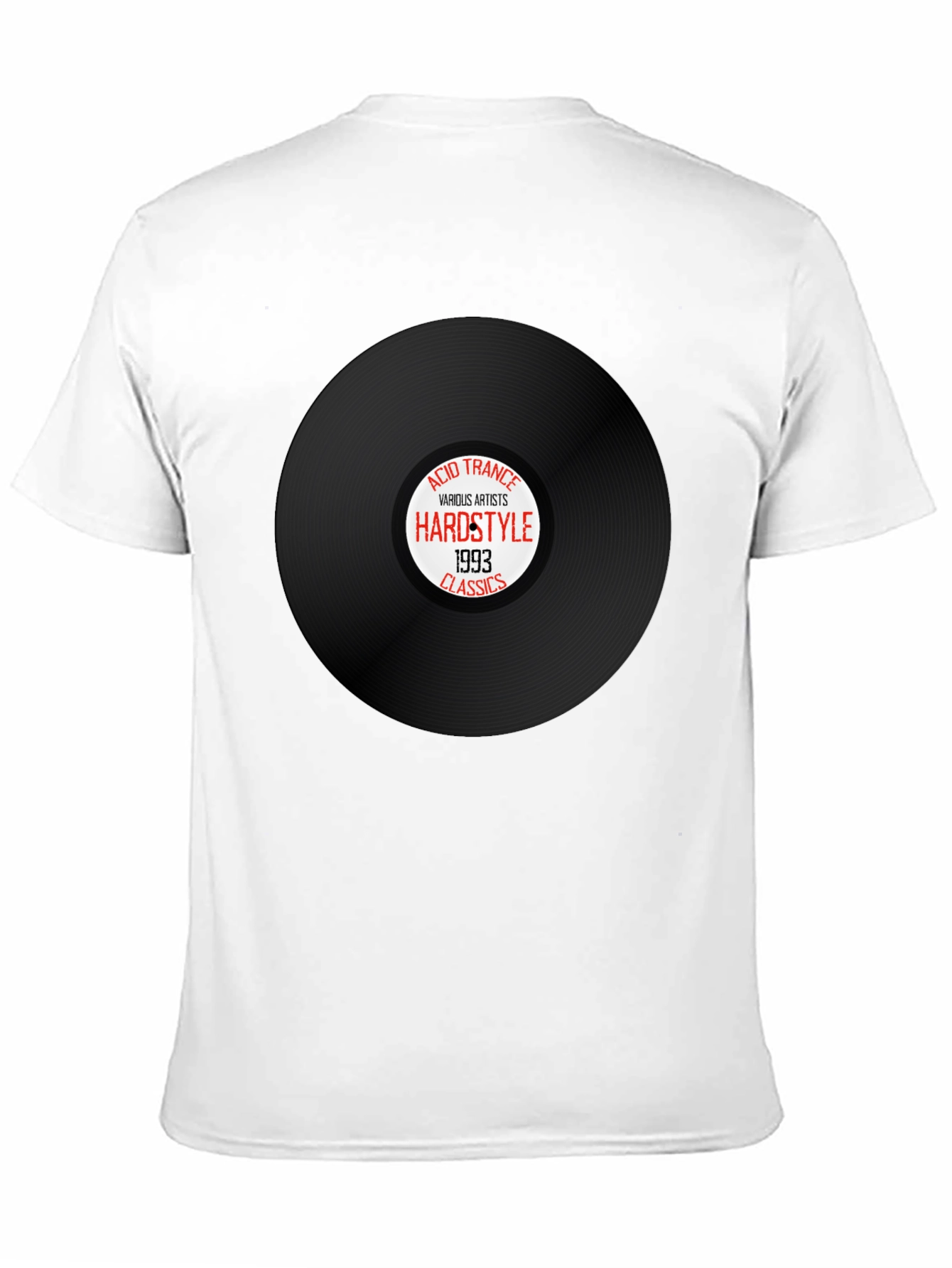 Hardstyle Acid Trance 1993 Classics Black T-Shirt