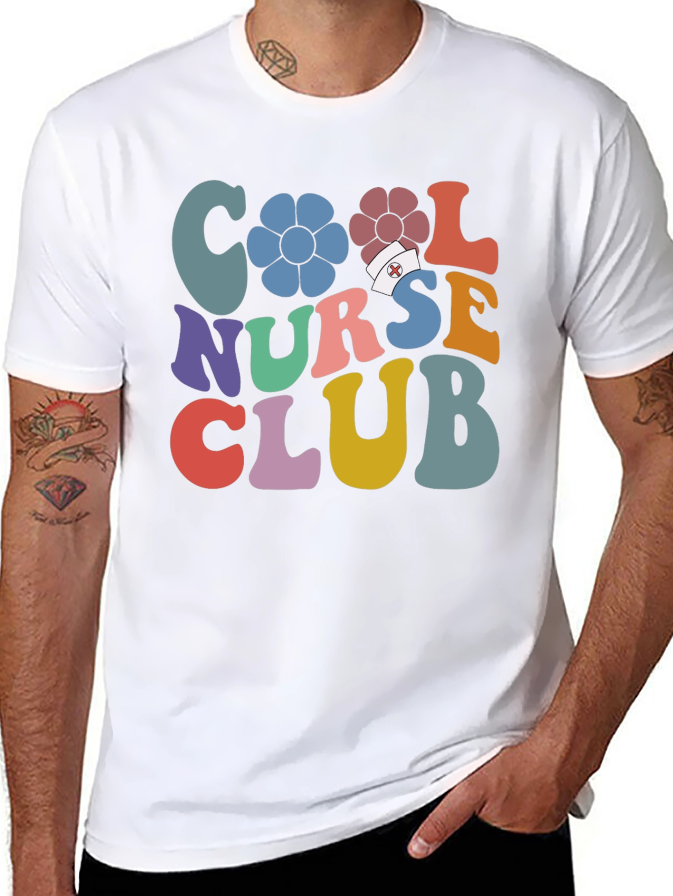Cool Nurse Club Graphic Tee