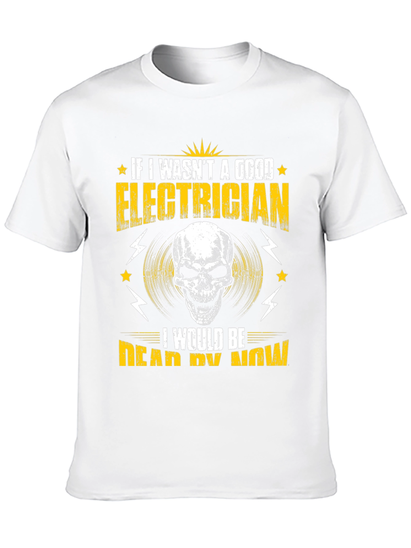 Electrician Skull T-Shirt