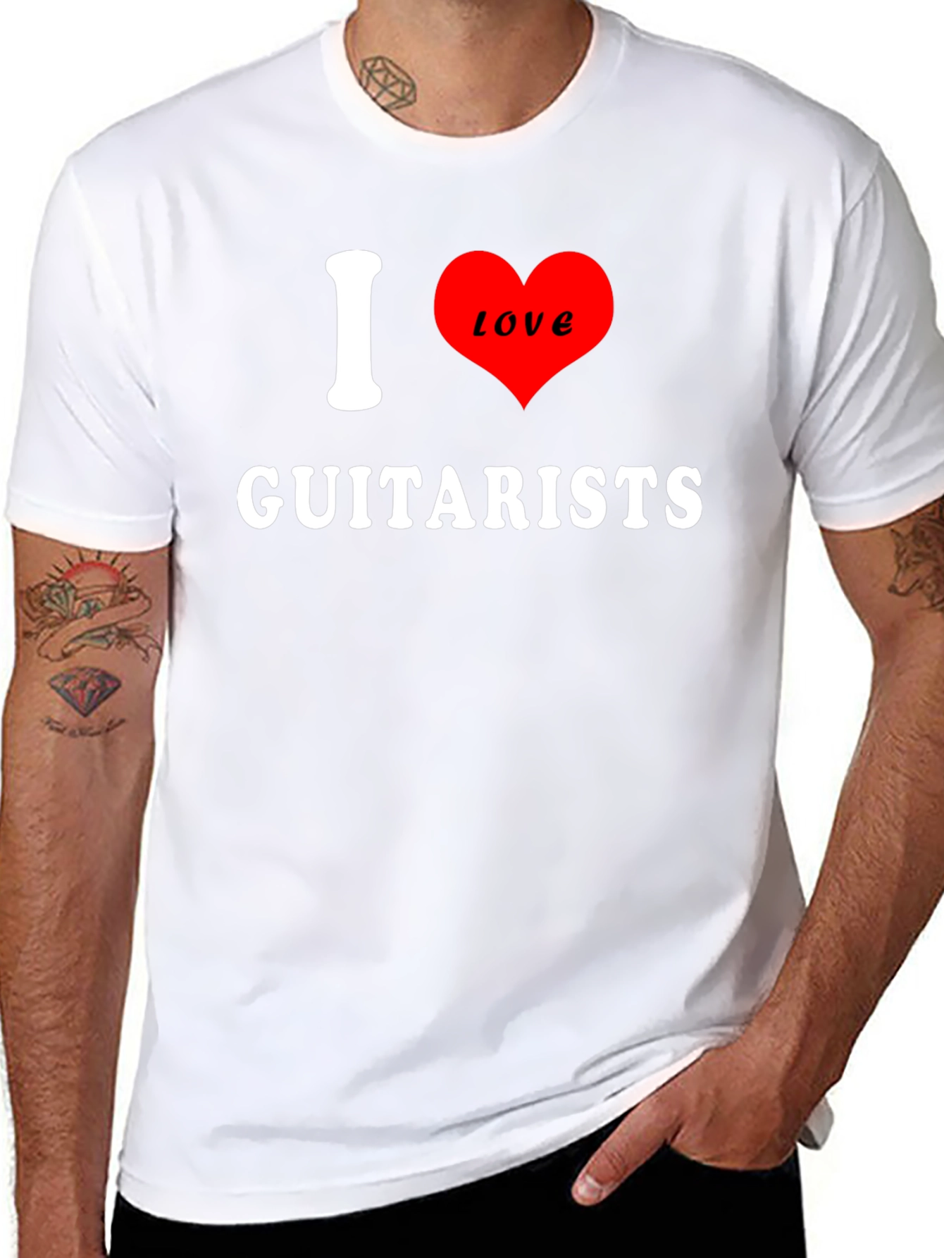 I Love Guitarists T-Shirt