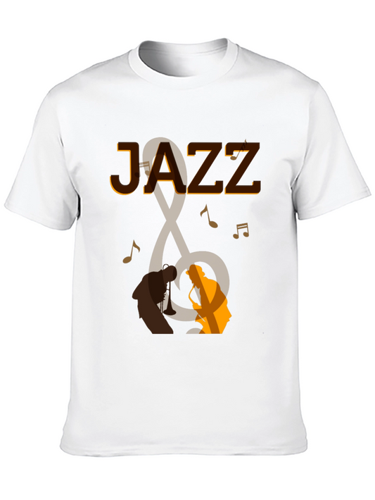 JAZZ Graphic T-Shirt - Musician Design