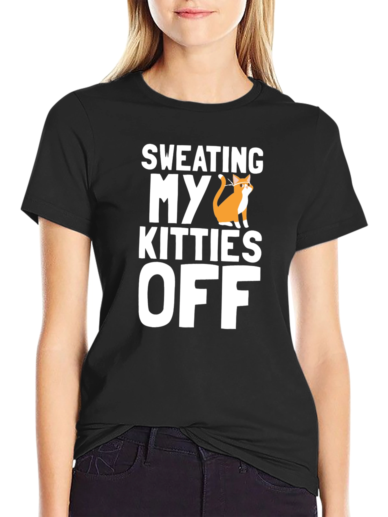 Sweating My Kitties Off T-Shirt
