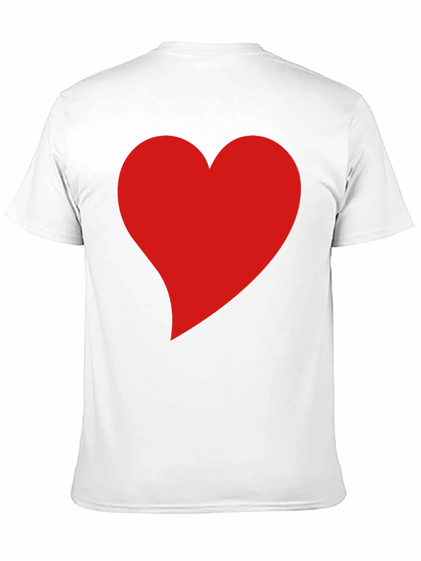 Heart Graphic Black T-Shirt - Stylish Casual Wear