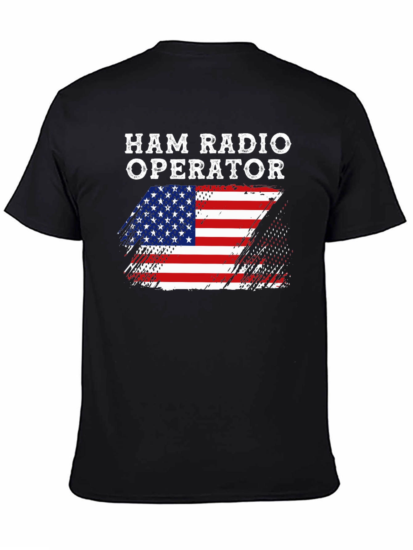 Ham Radio Operator USA Flag T-Shirt