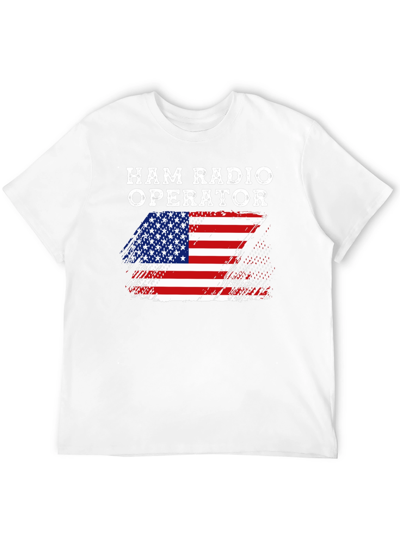 Ham Radio Operator USA Flag T-Shirt