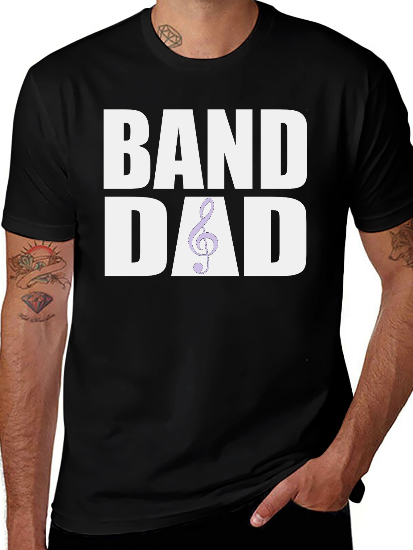 Band Dad T-Shirt - Music Lover Gift