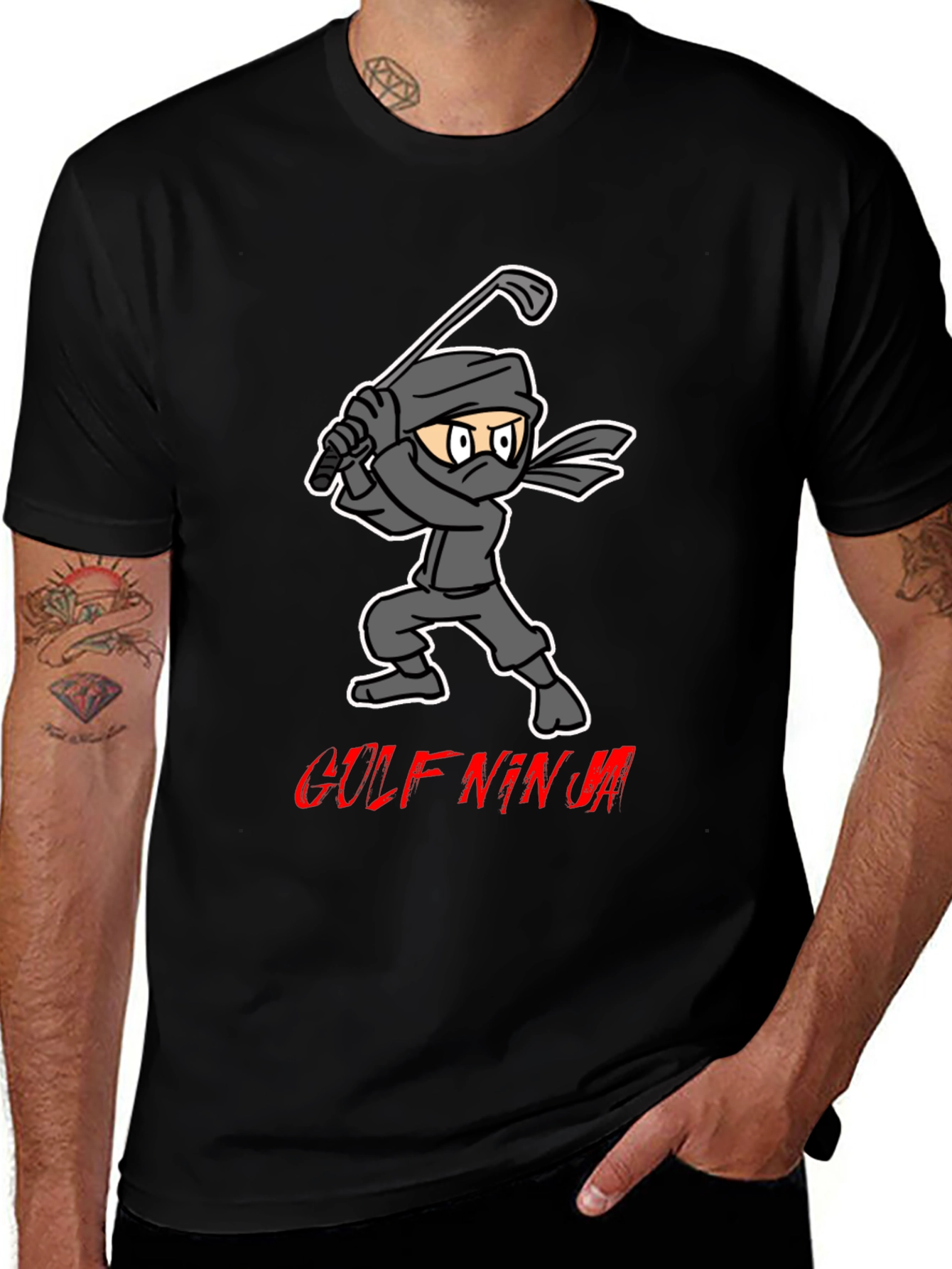 Golf Ninja Graphic T-Shirt