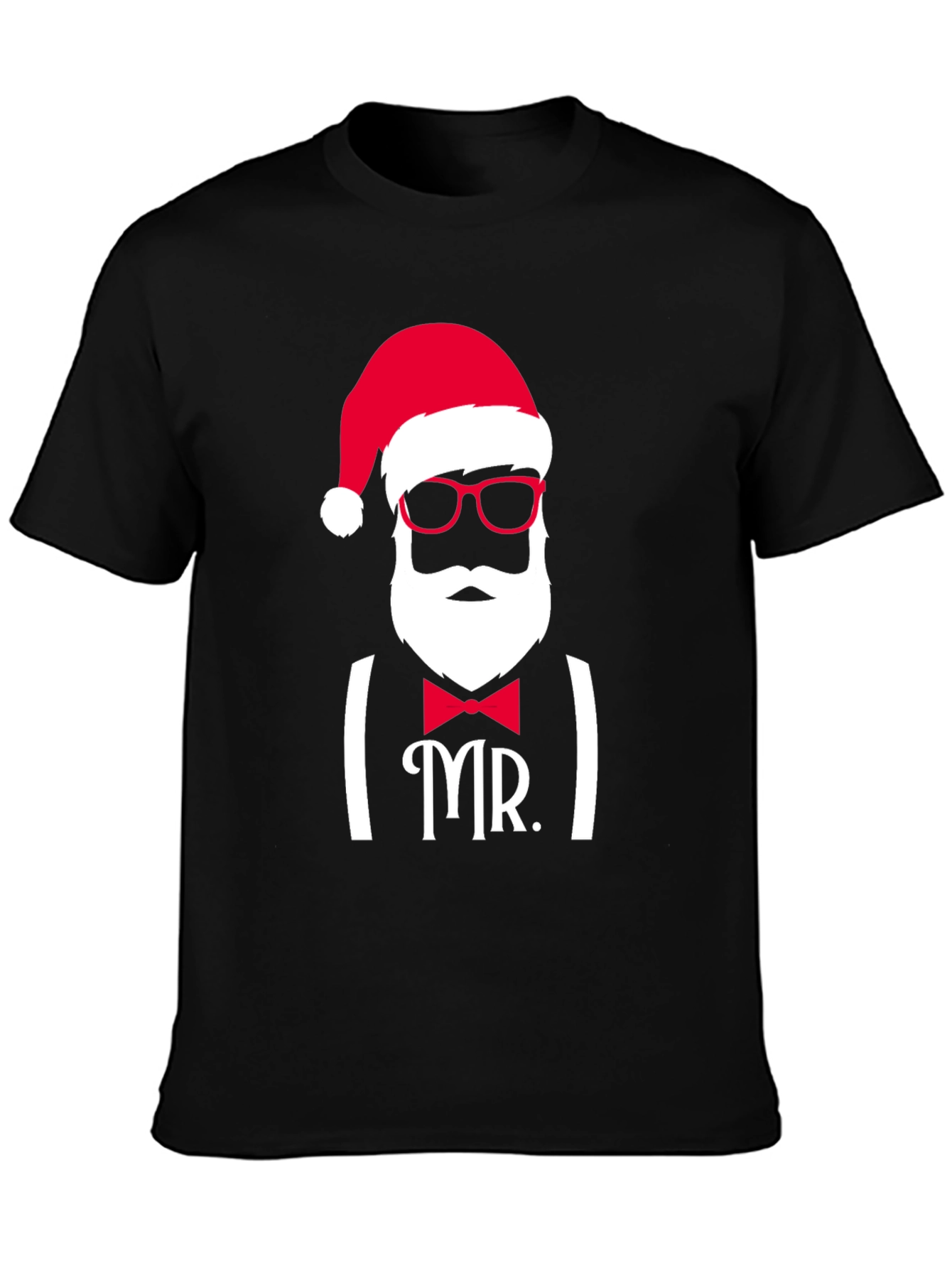 Mr. Santa T-Shirt - Holiday Festive Style