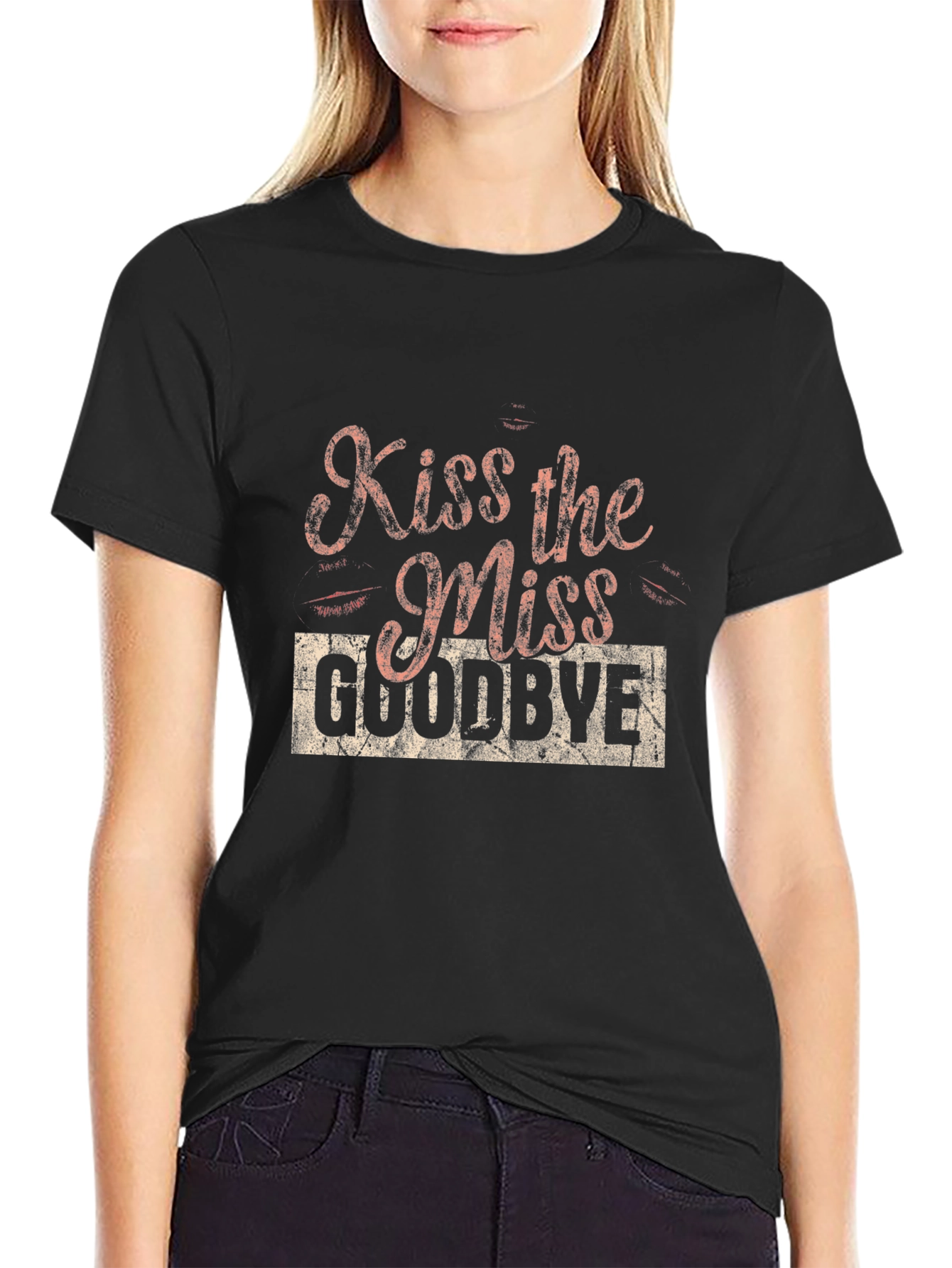 Kiss the Miss Goodbye Graphic T-Shirt