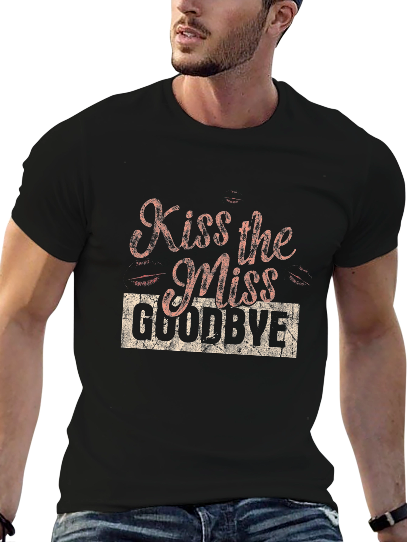 Kiss the Miss Goodbye Graphic T-Shirt