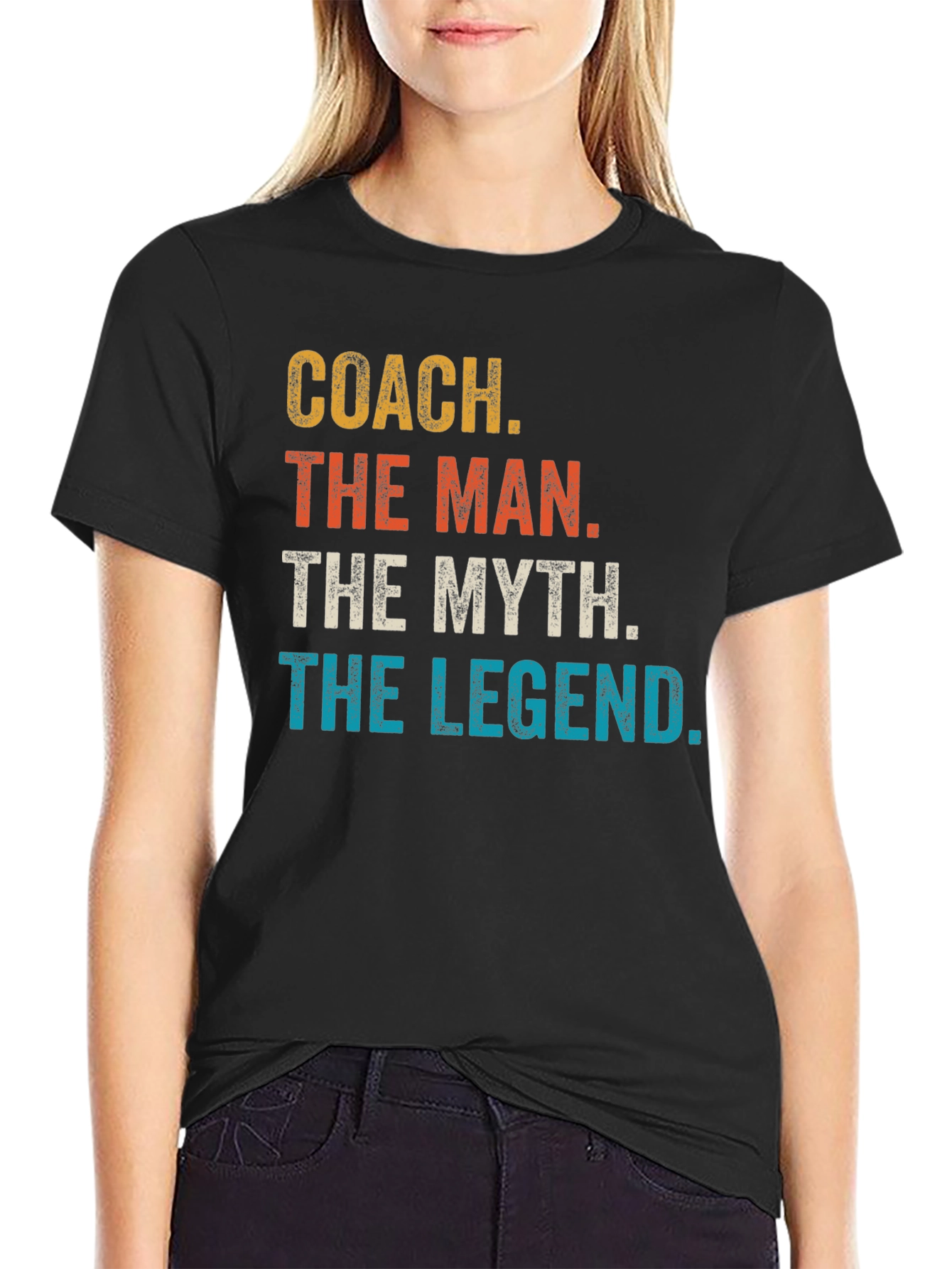 Coach The Man The Myth Legend T-Shirt