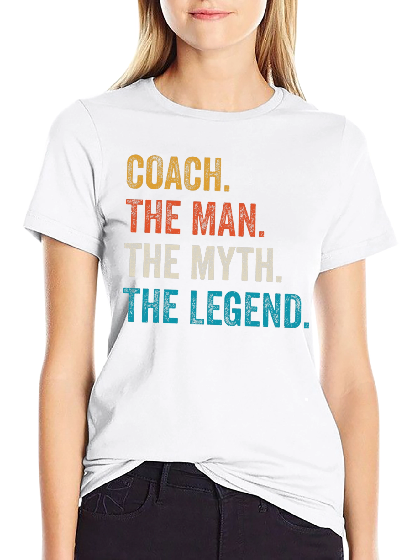 Coach The Man The Myth Legend T-Shirt