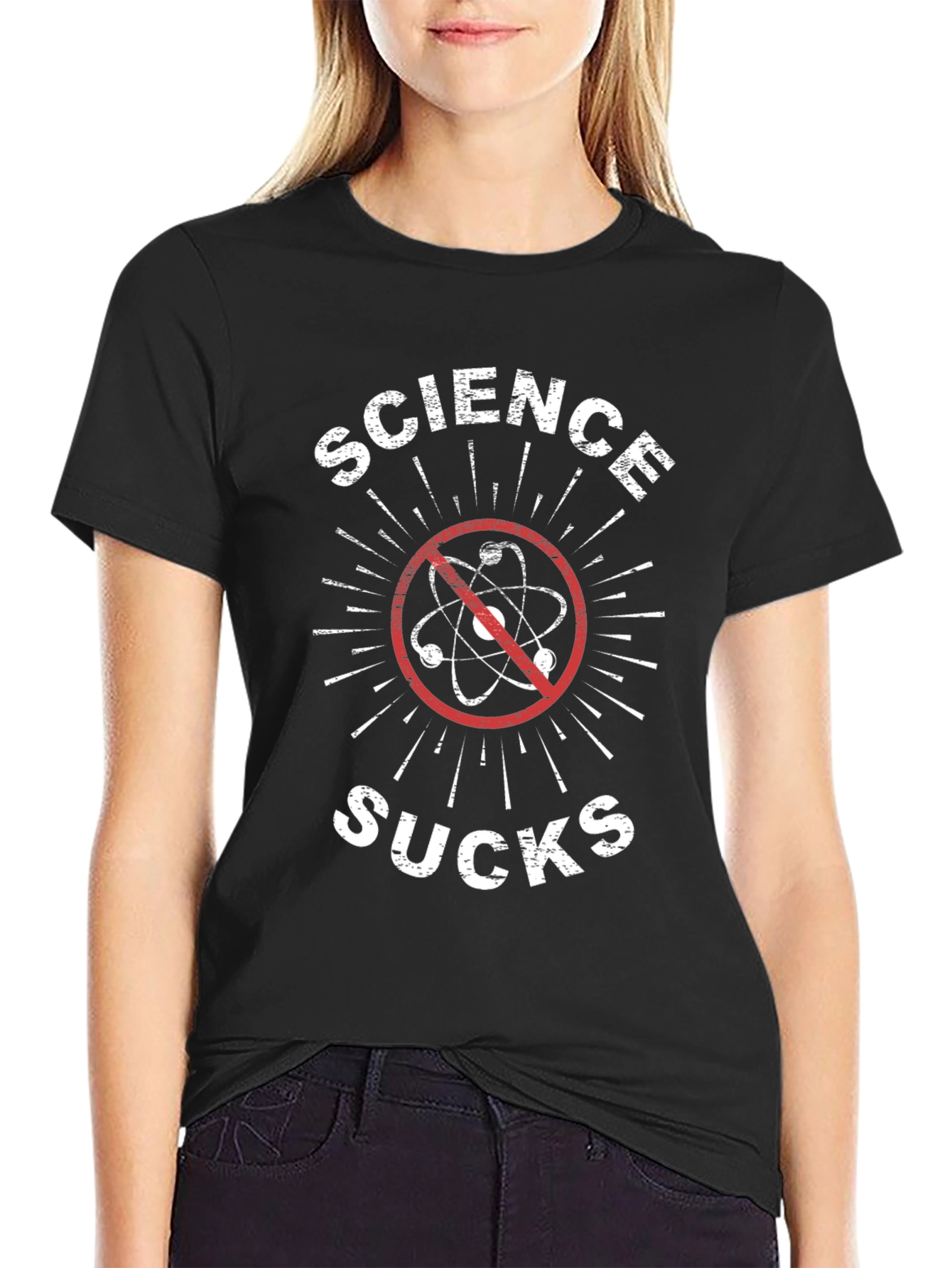 Science Sucks Graphic T-Shirt