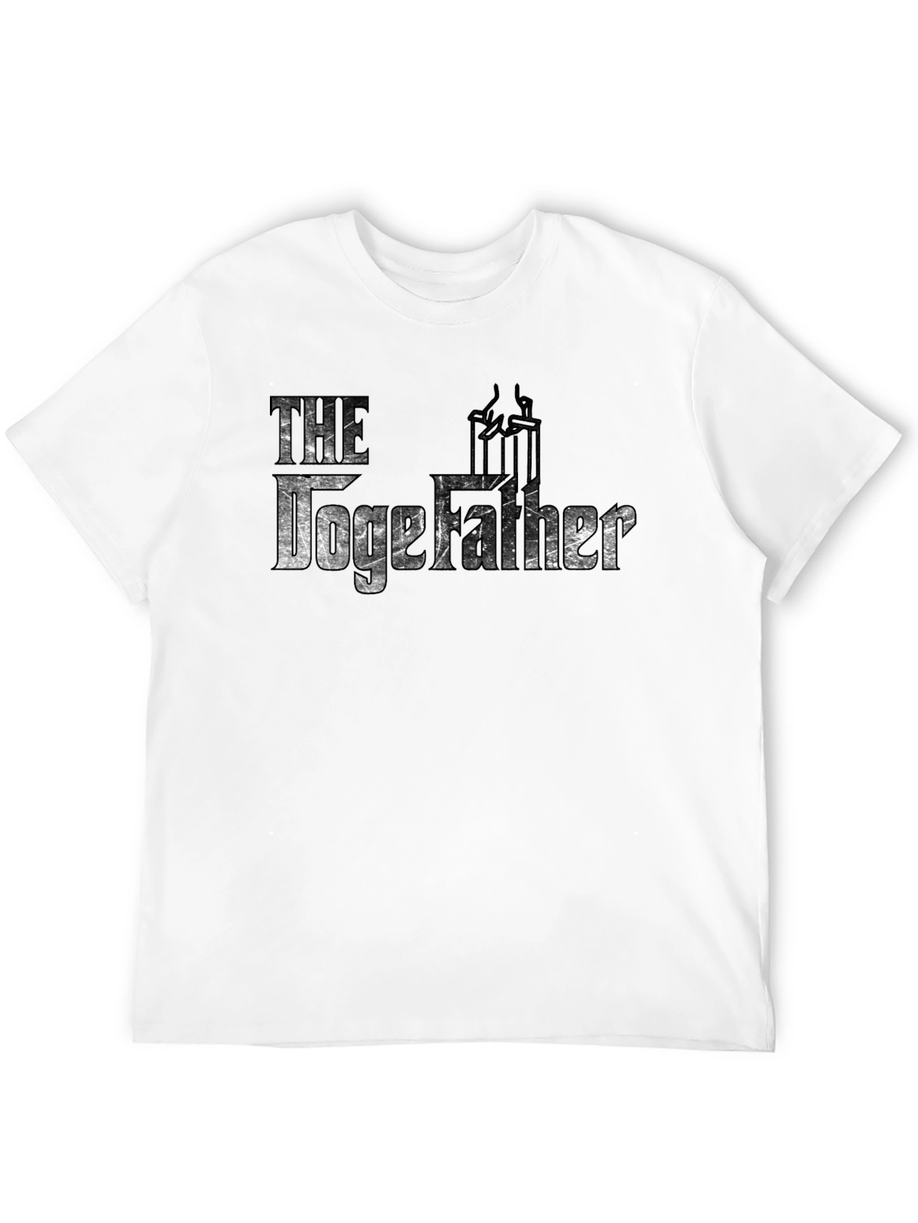 The DogeFather Black Graphic Tee