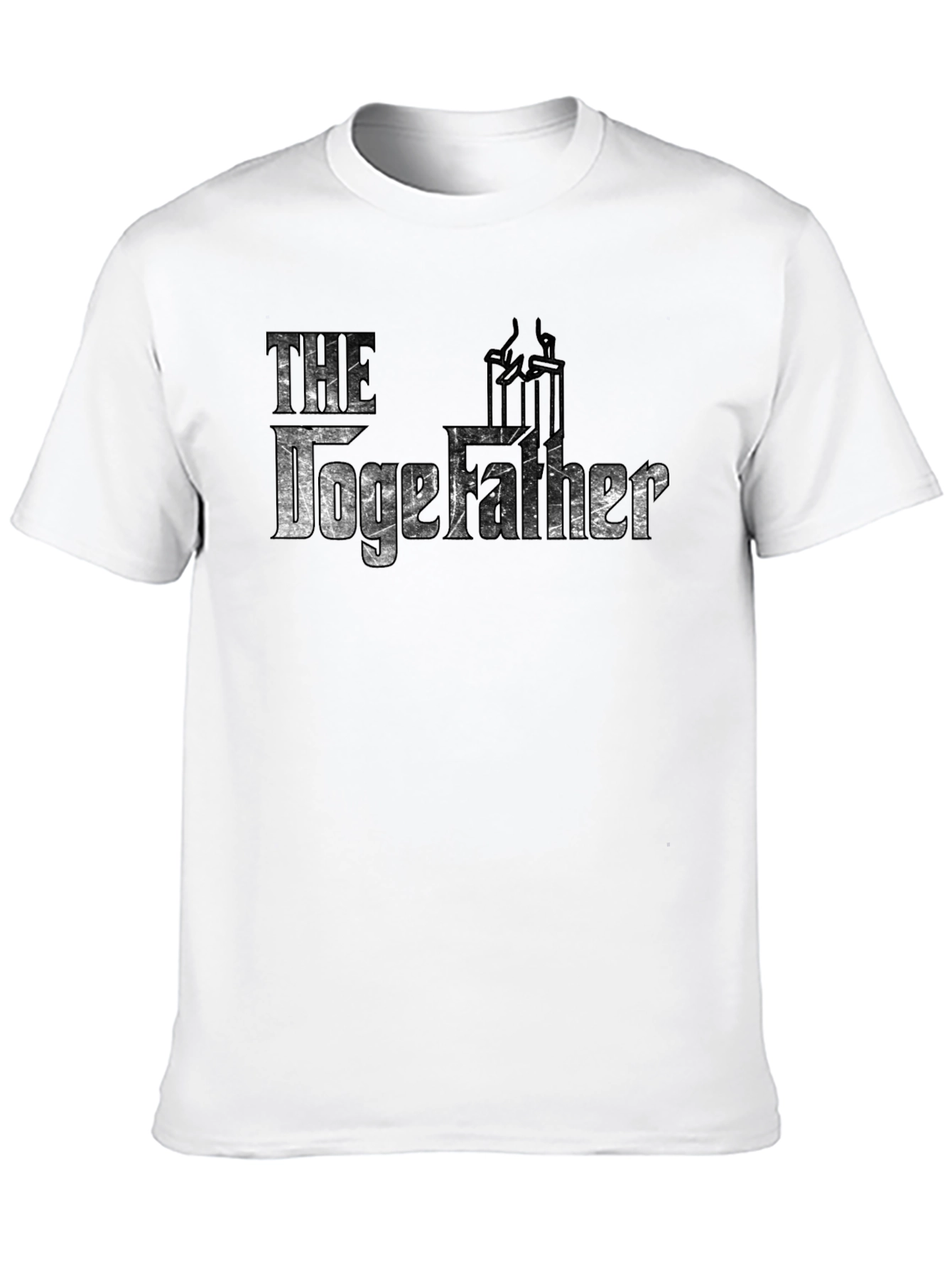 The DogeFather Black Graphic Tee
