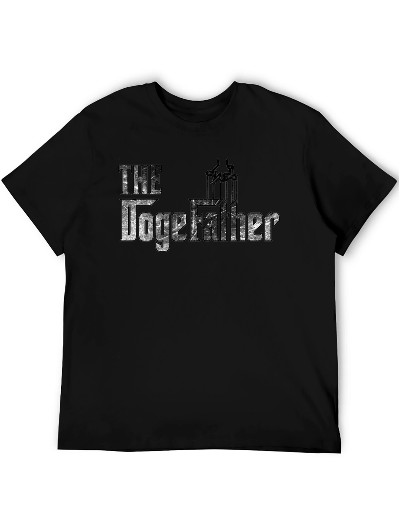 The DogeFather Black Graphic Tee