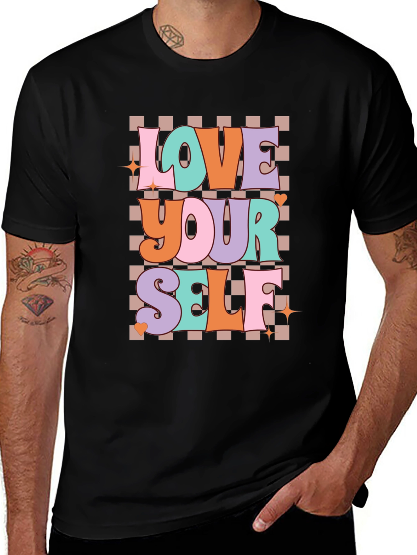 Love Yourself Retro Tee