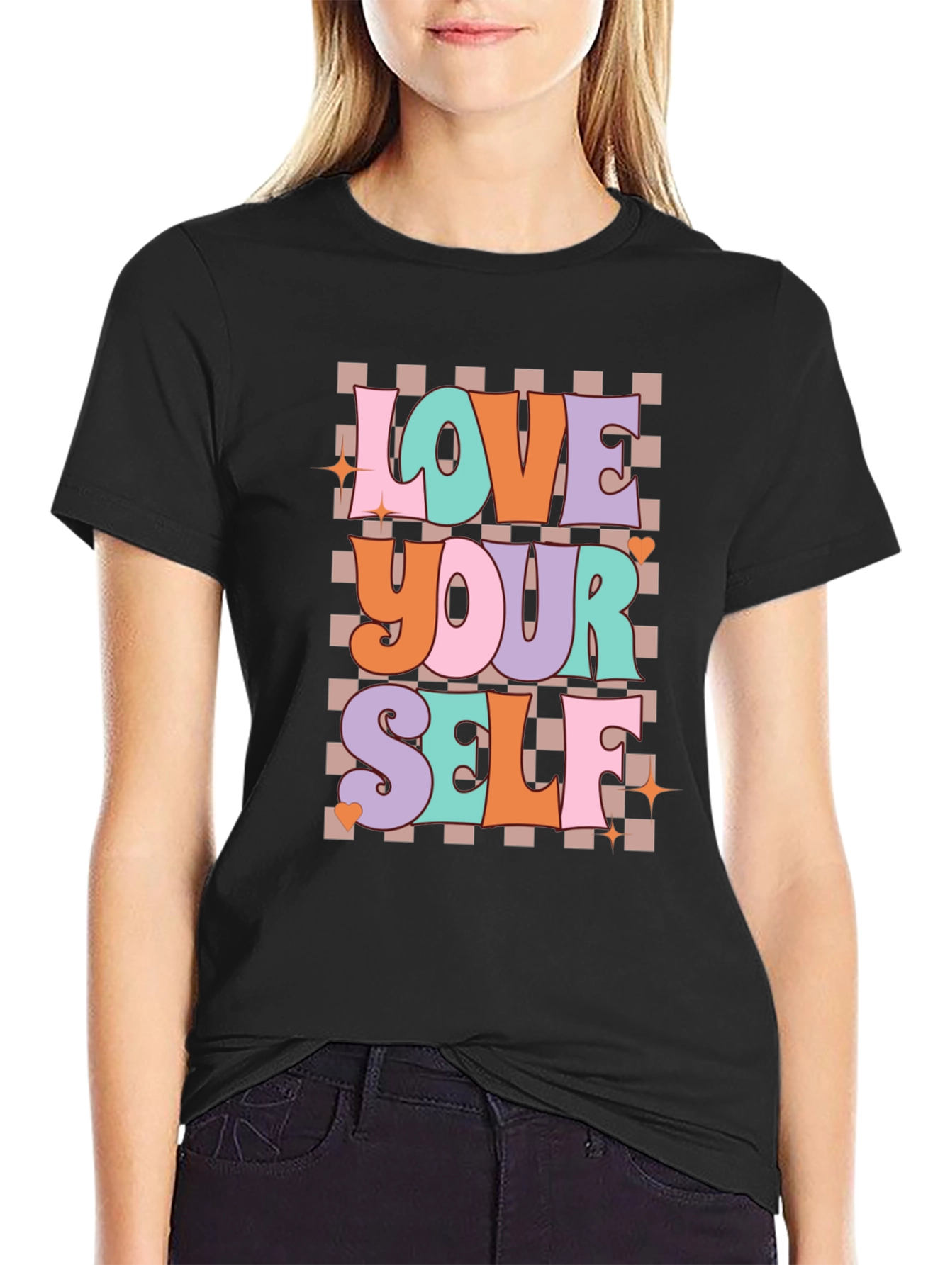 Love Yourself Retro Tee