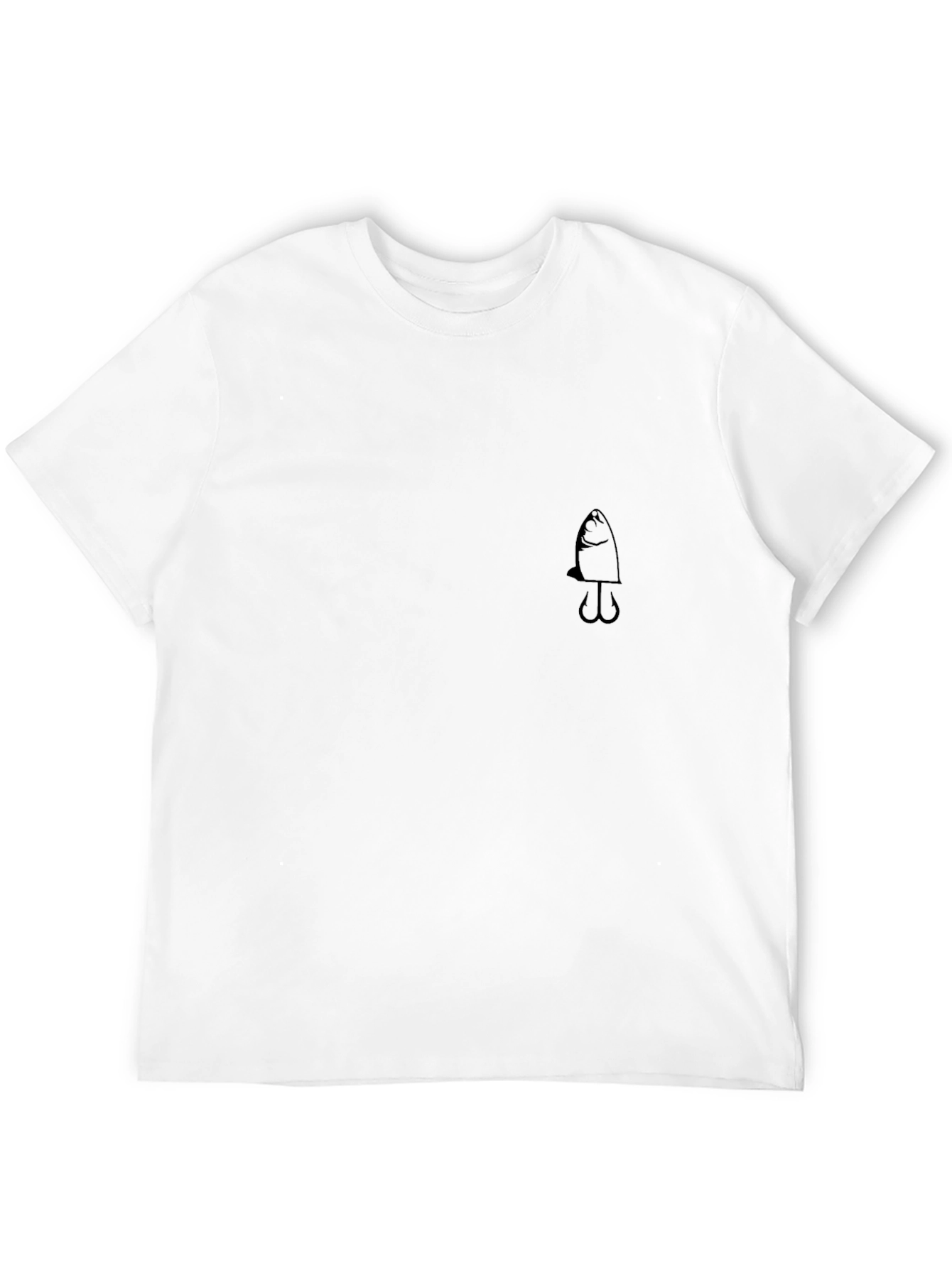 Black Fishing Lure T-Shirt - Anglers Choice