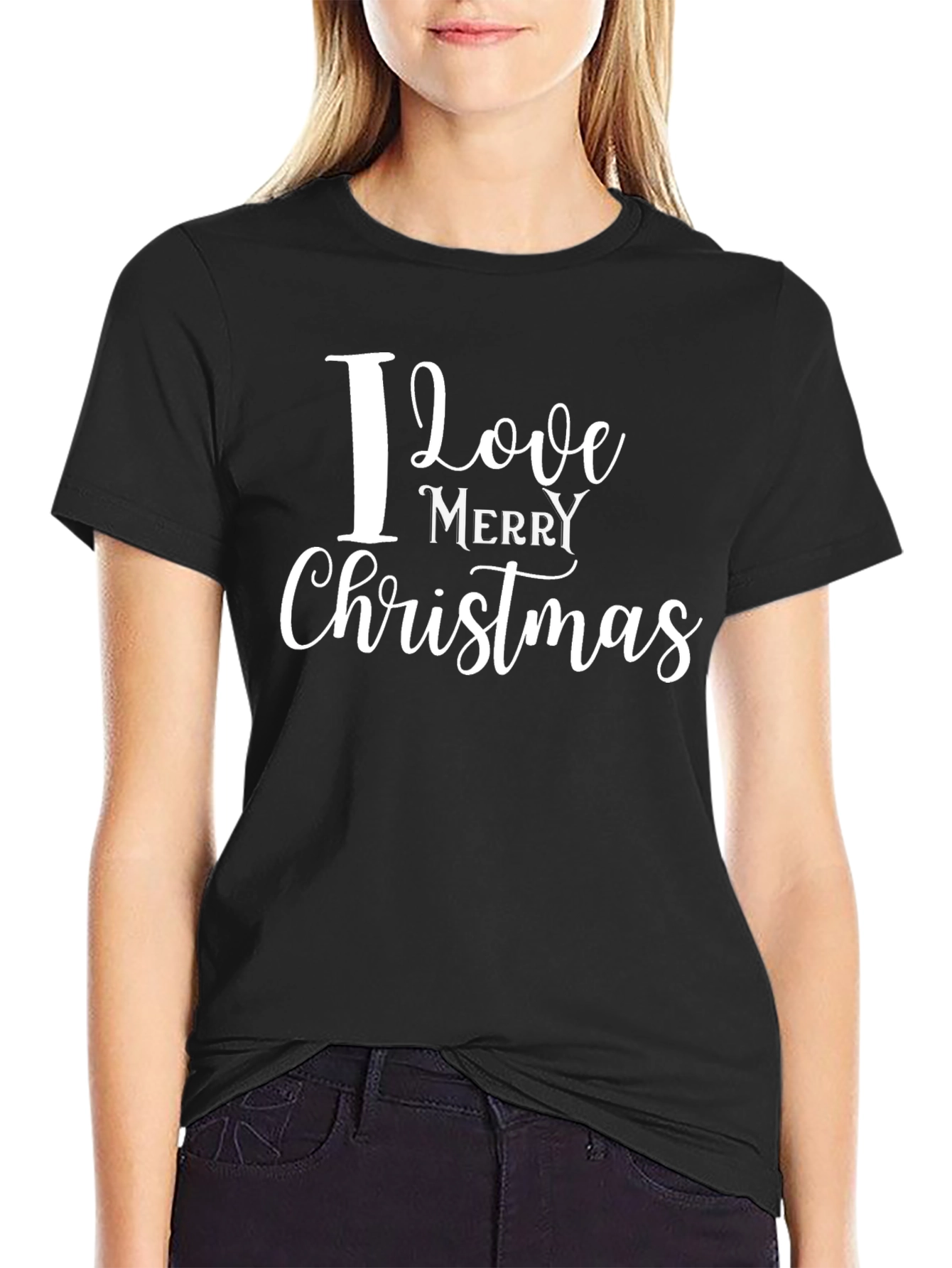 I Love Merry Christmas T-Shirt