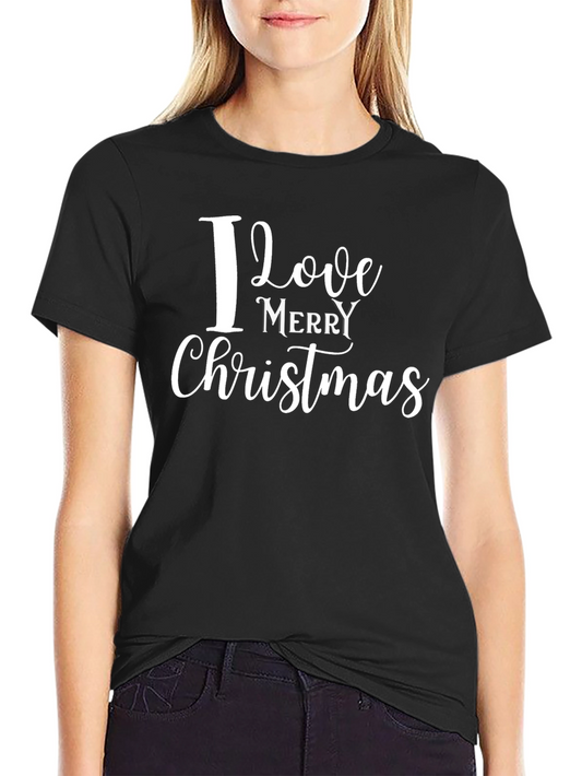 I Love Merry Christmas T-Shirt