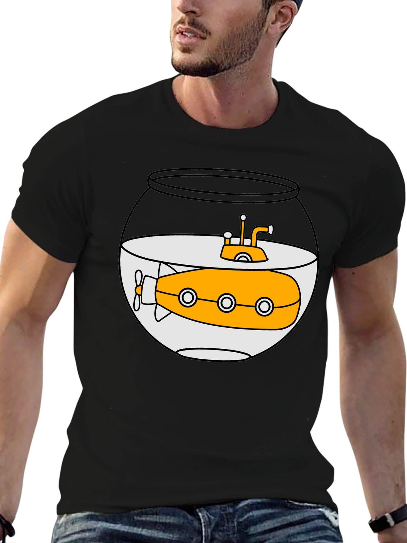 Submarine in a Bowl Graphic Tee