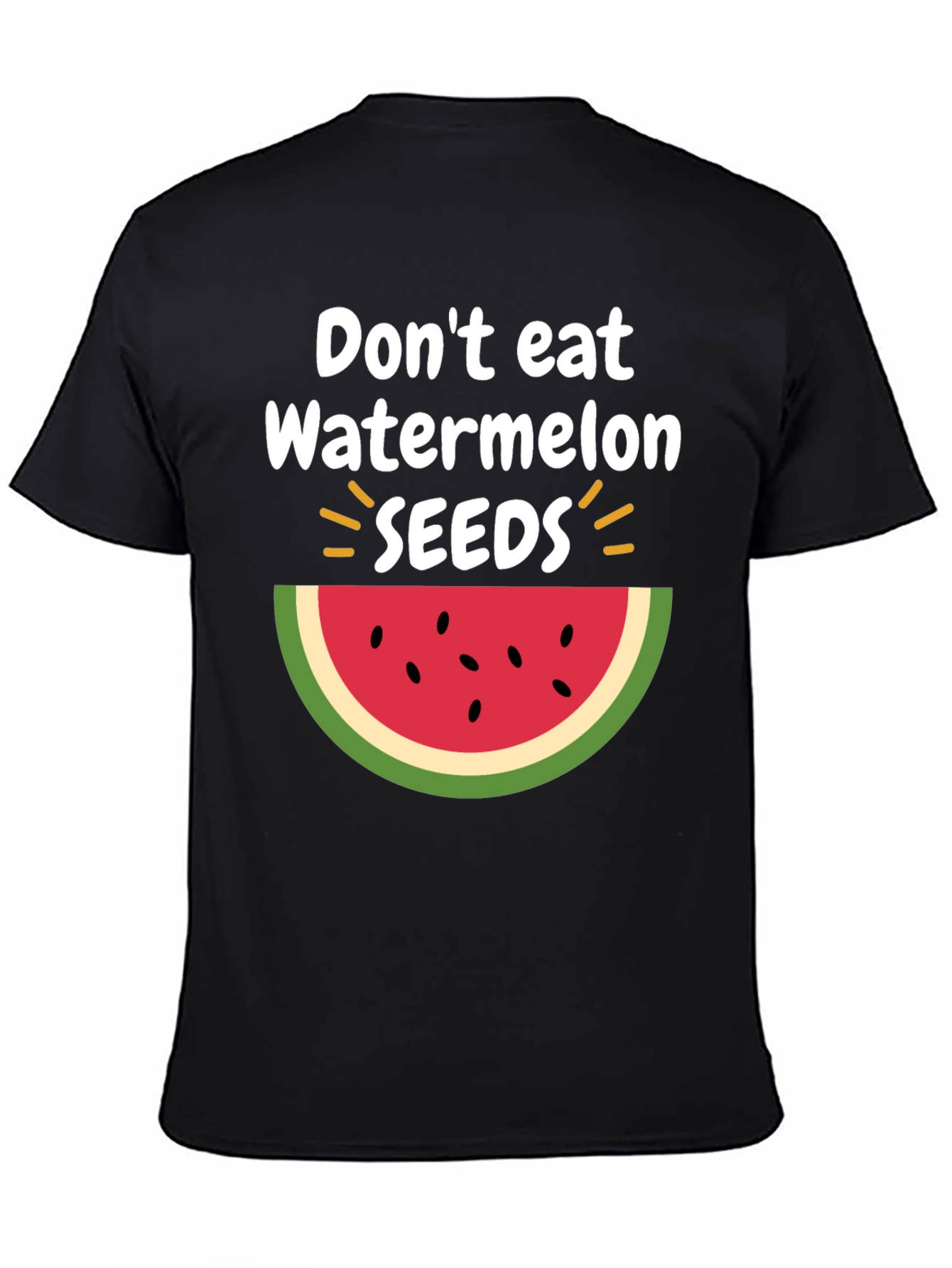 Dont Eat Watermelon Seeds T-Shirt Fun Summer Tee