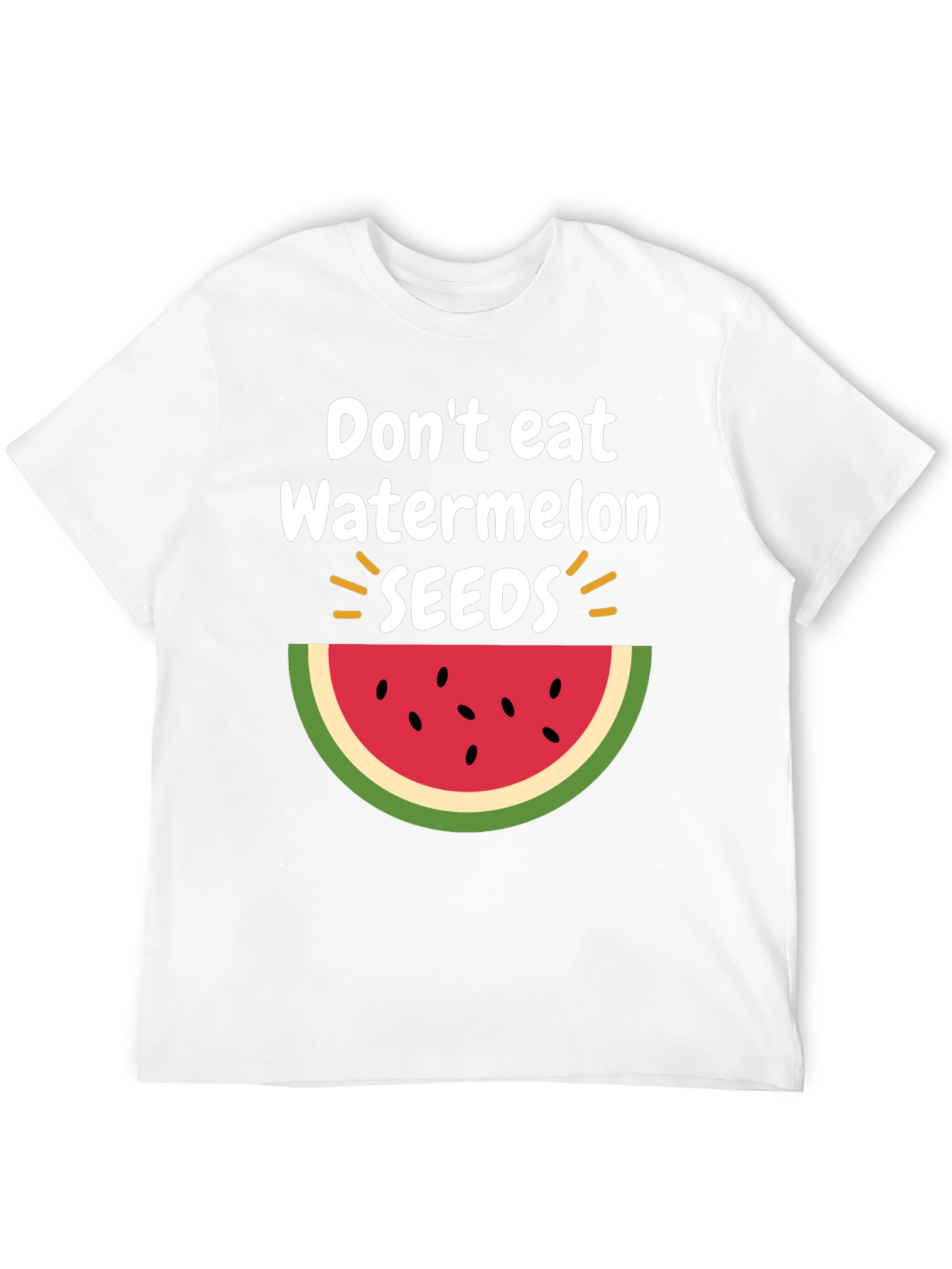 Dont Eat Watermelon Seeds T-Shirt Fun Summer Tee