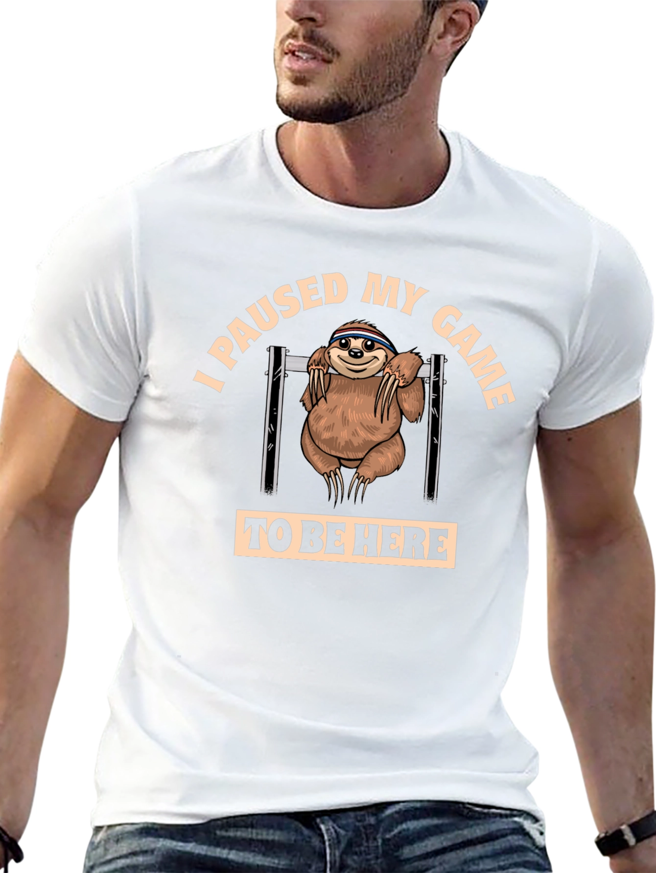 Paused My Game Sloth T-Shirt