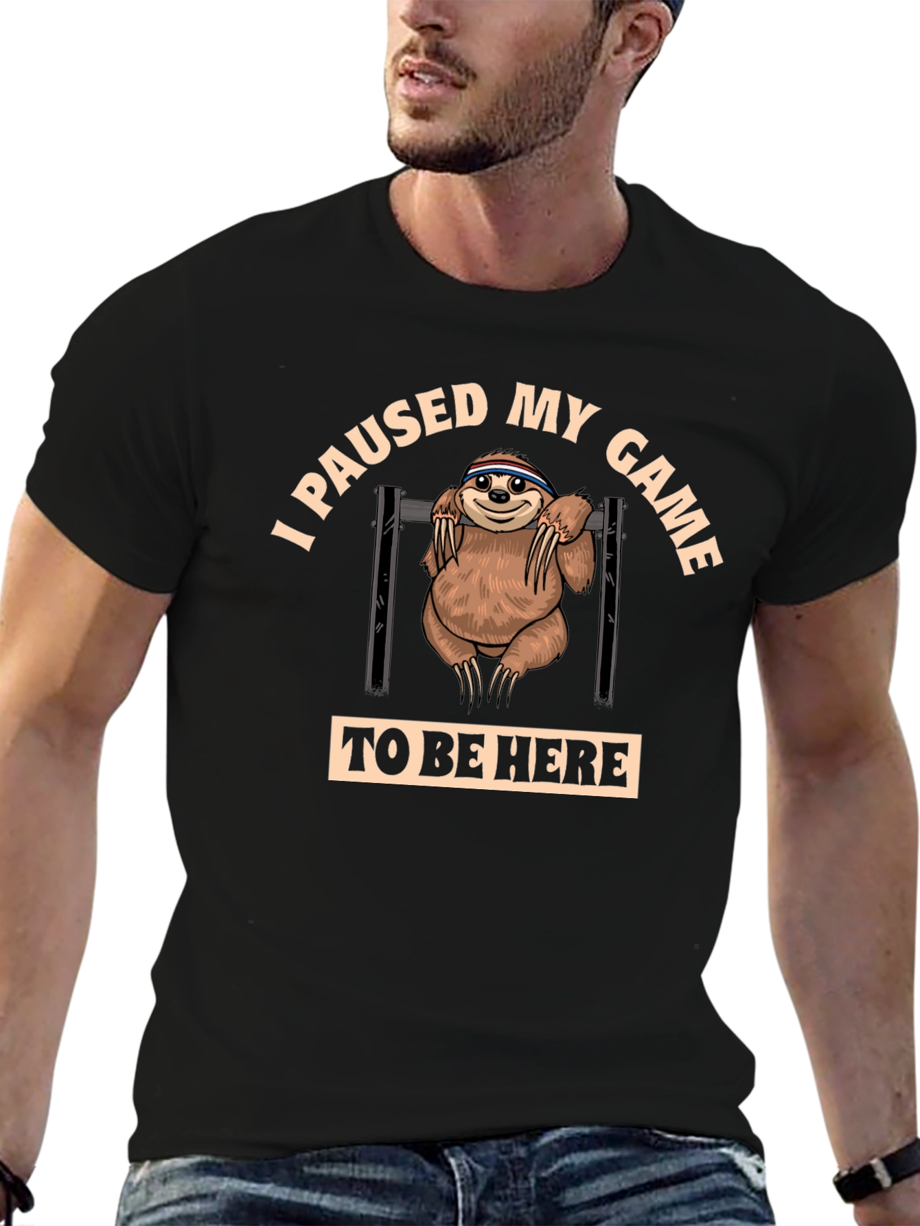 Paused My Game Sloth T-Shirt