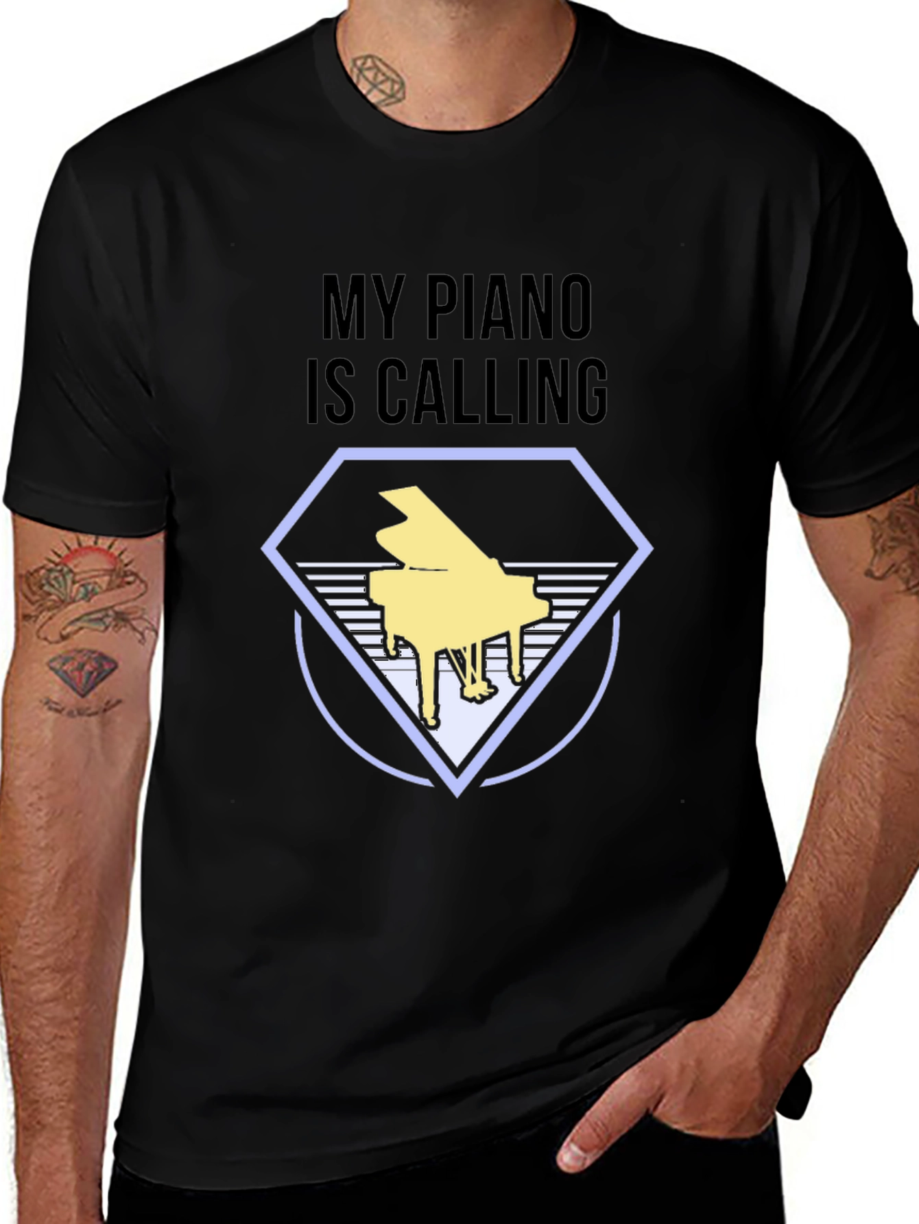 My Piano Is Calling T-Shirt