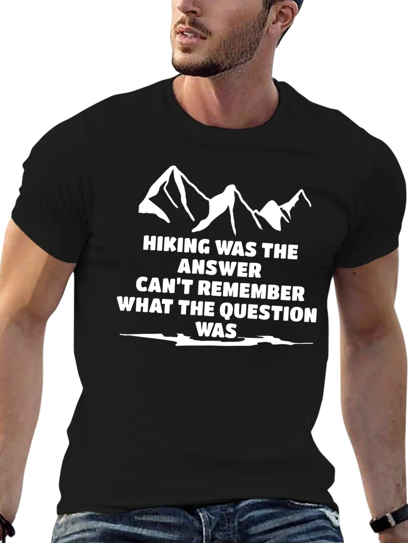 Hiking Answer T-Shirt - Mountain Graphic Tee