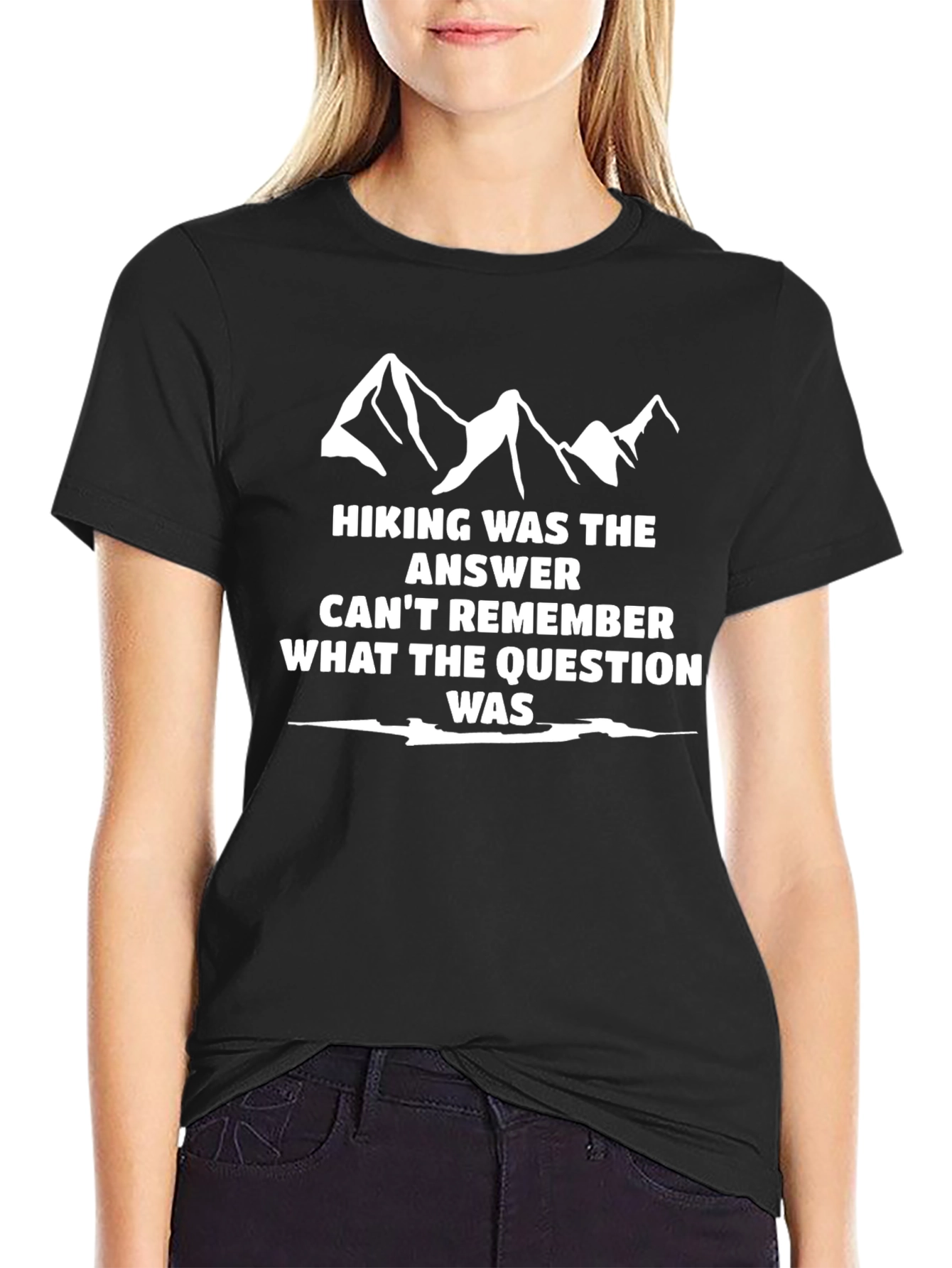 Hiking Answer T-Shirt - Mountain Graphic Tee