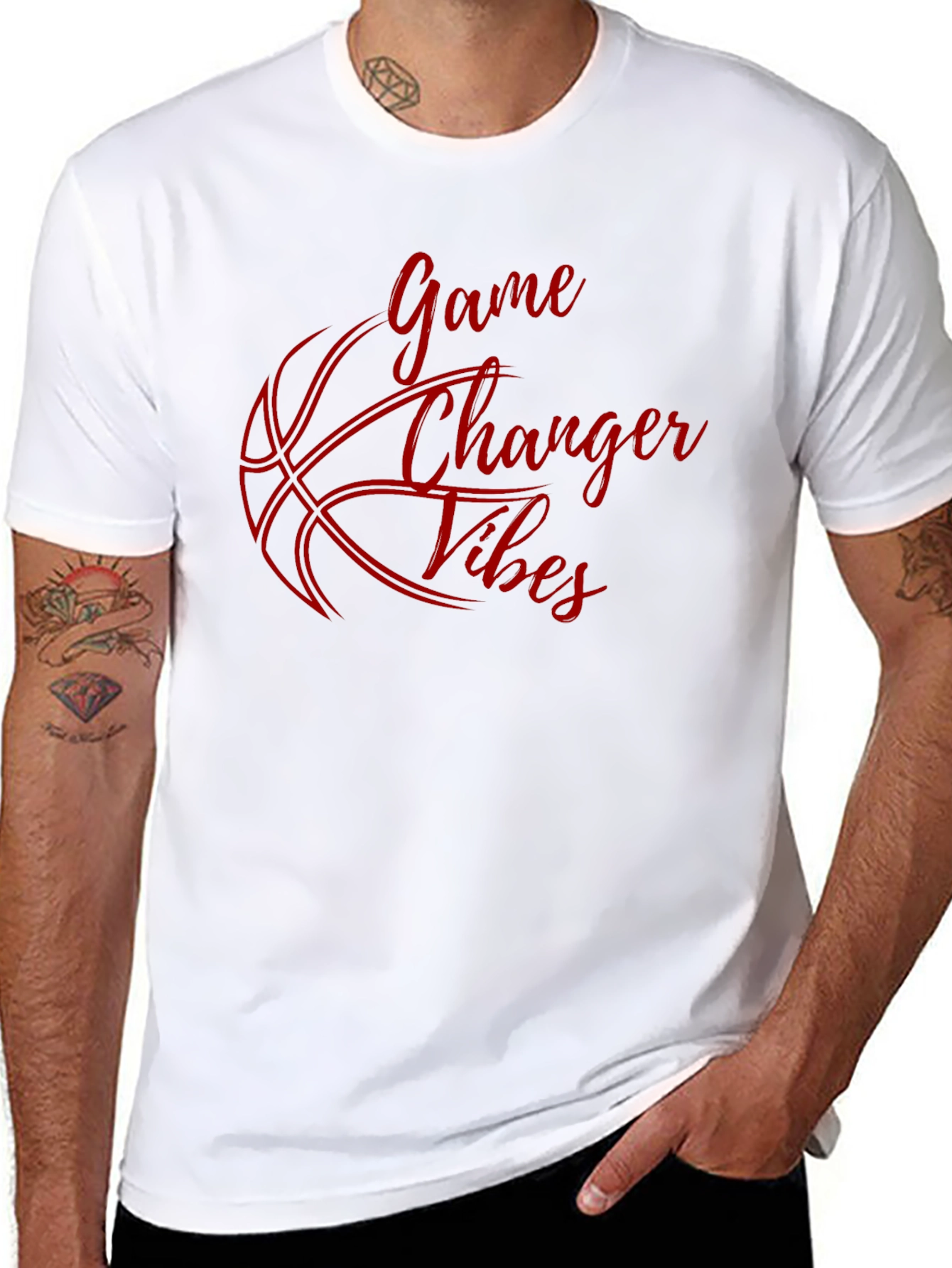 Game Changer Vibes Graphic Tee - Black