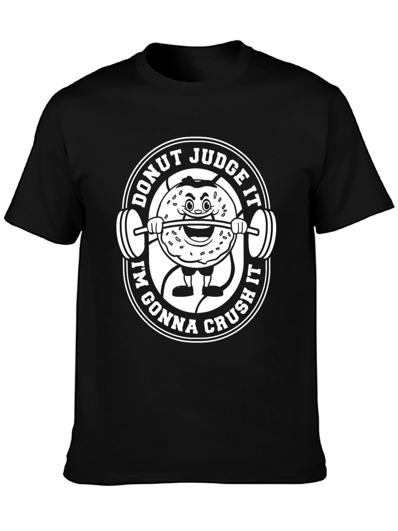 Donut Judge It Black T-Shirt
