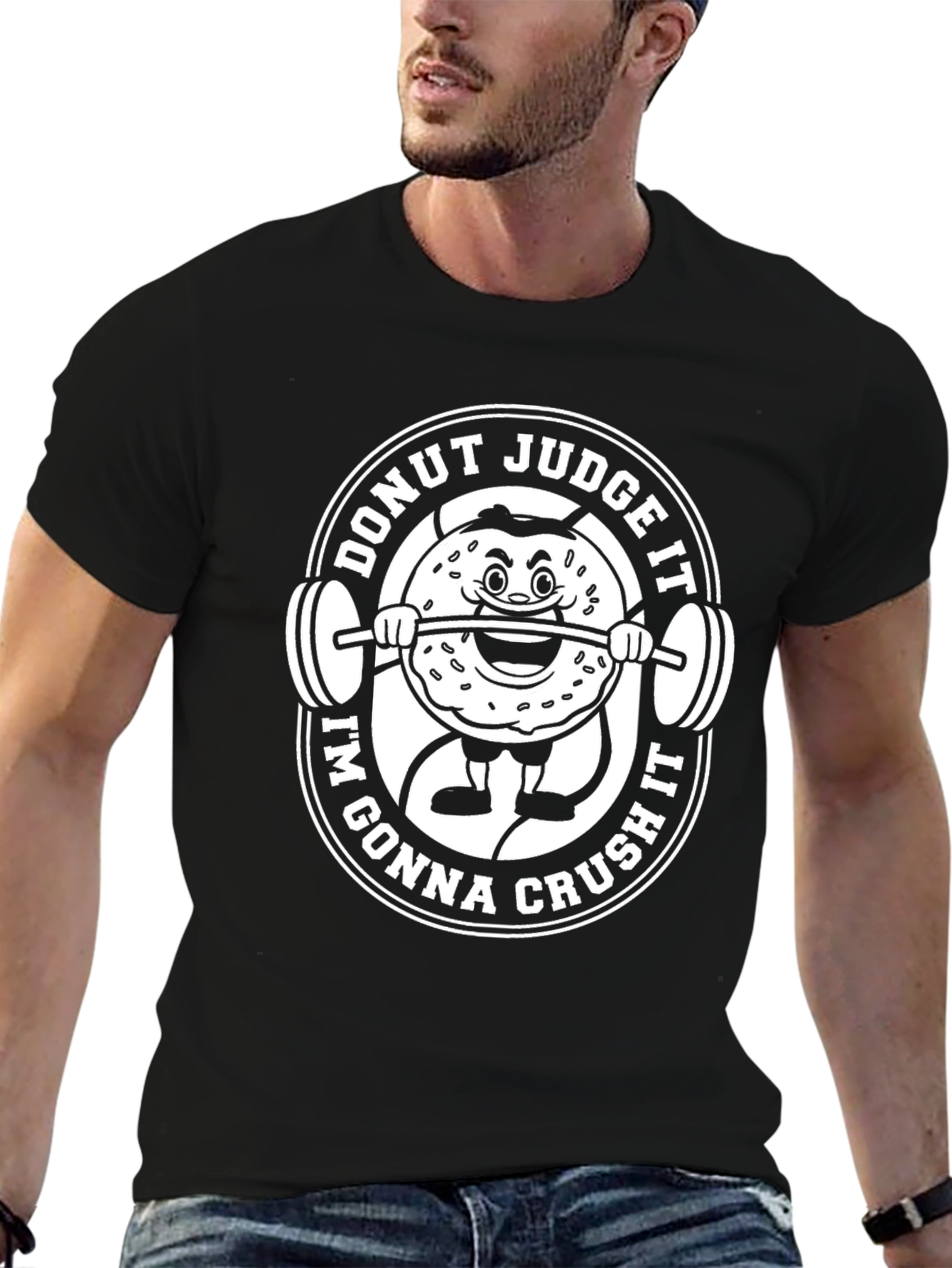 Donut Judge It Black T-Shirt
