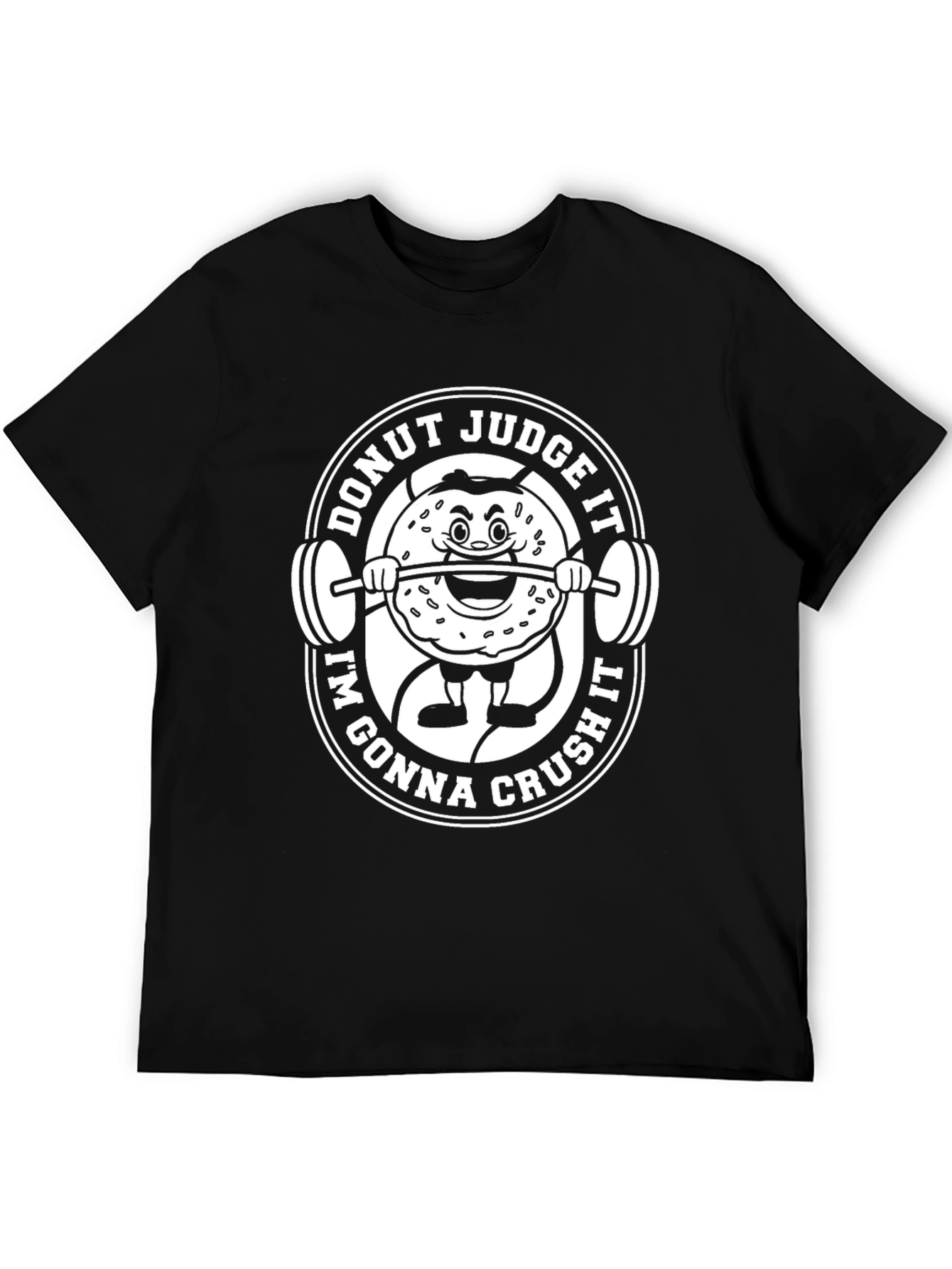 Donut Judge It Black T-Shirt