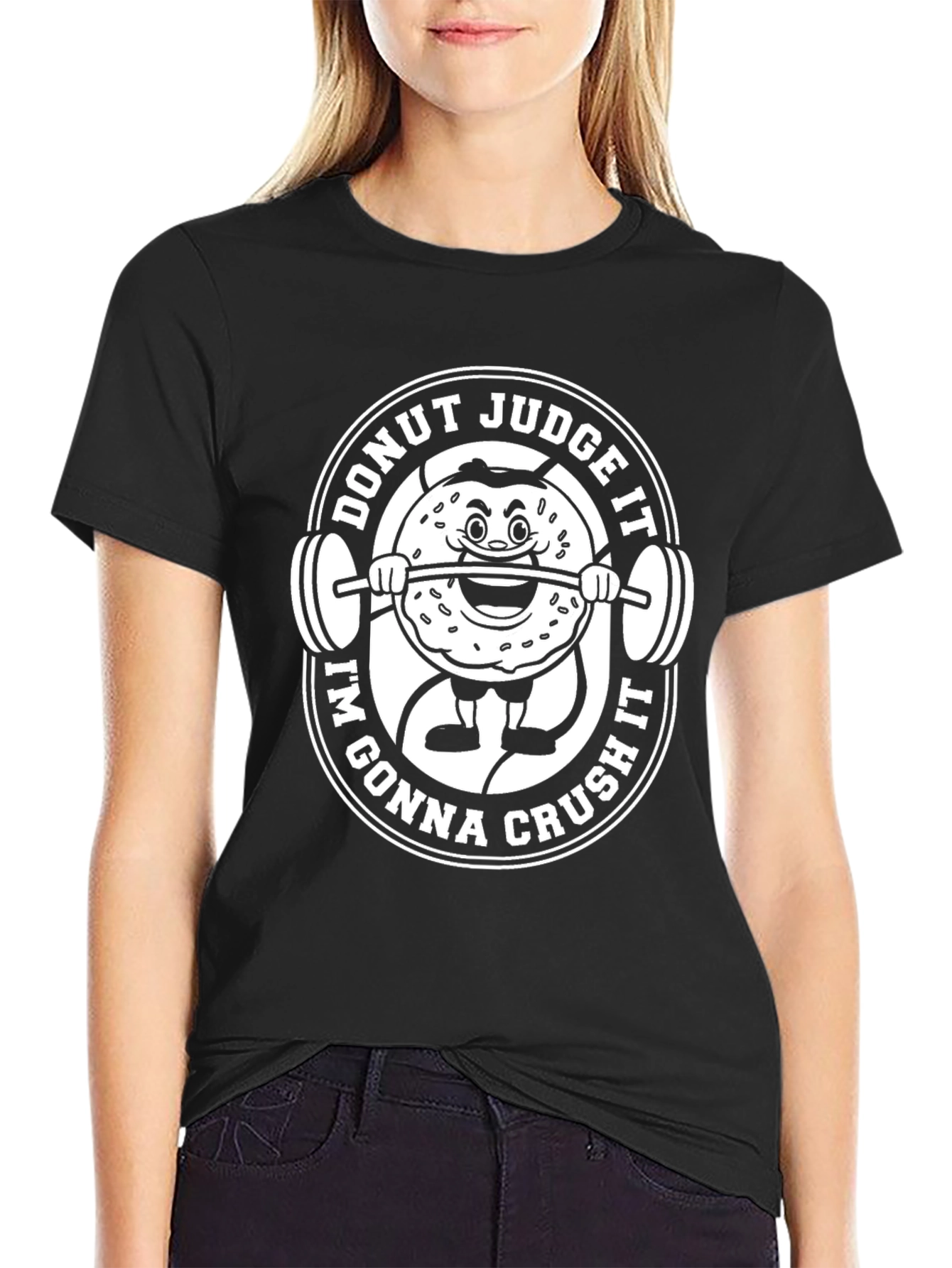 Donut Judge It Black T-Shirt