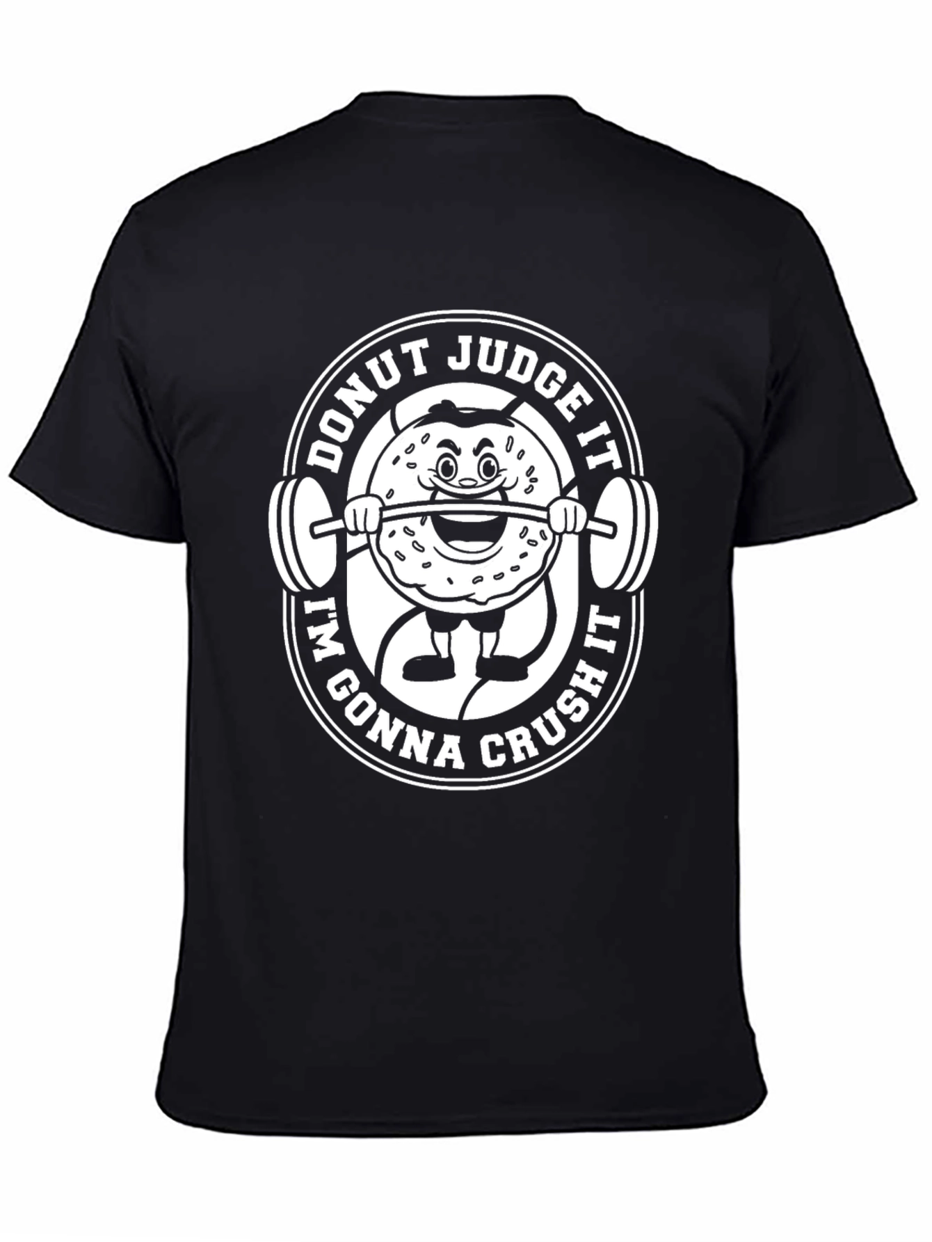 Donut Judge It Black T-Shirt