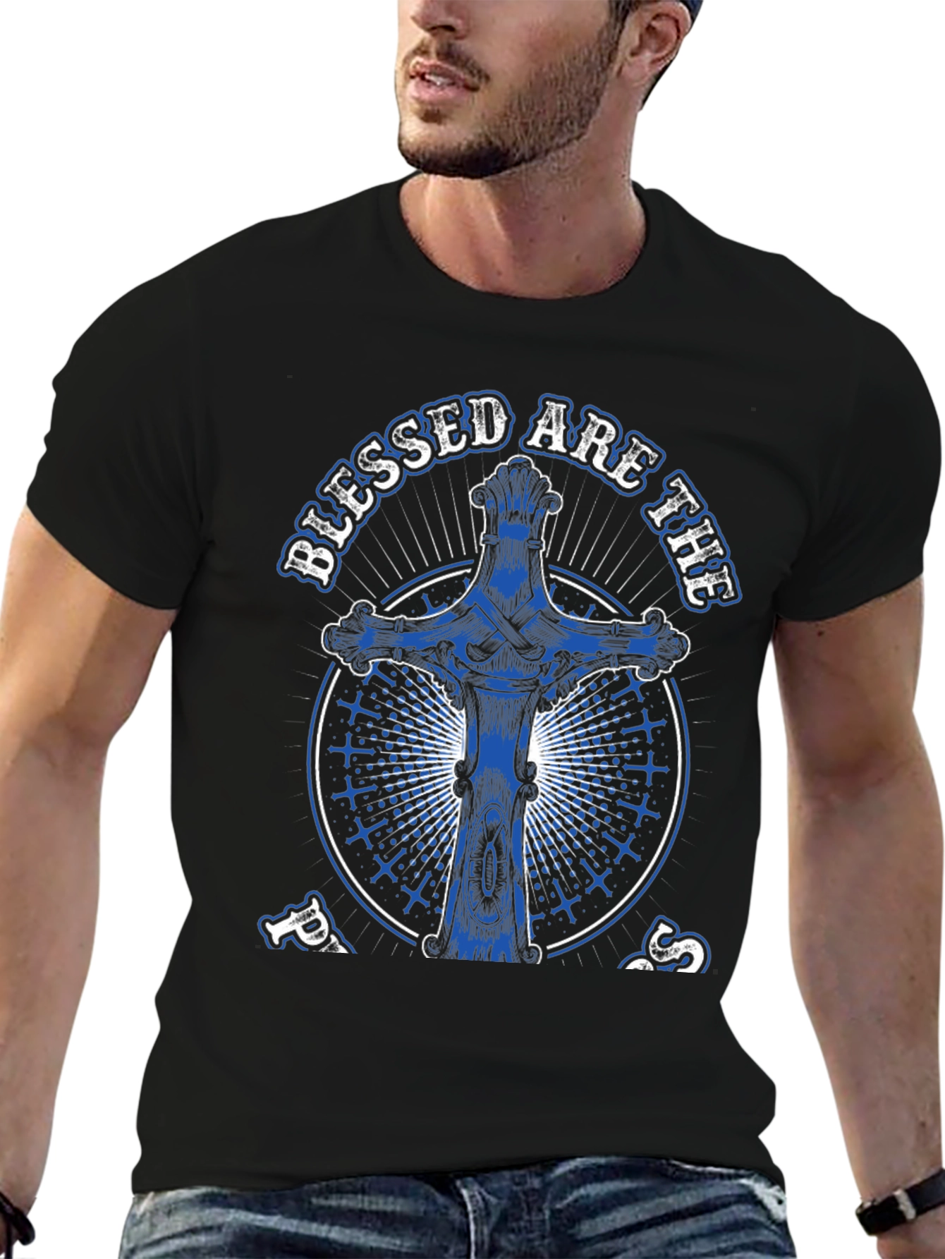 Blessed Are The Peacemakers Graphic T-Shirt