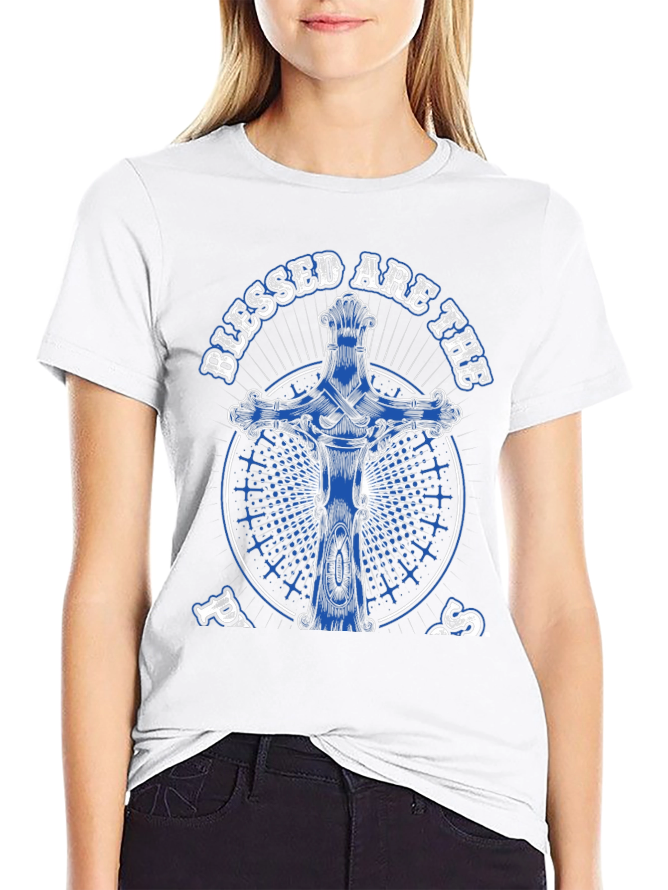 Blessed Are The Peacemakers Graphic T-Shirt
