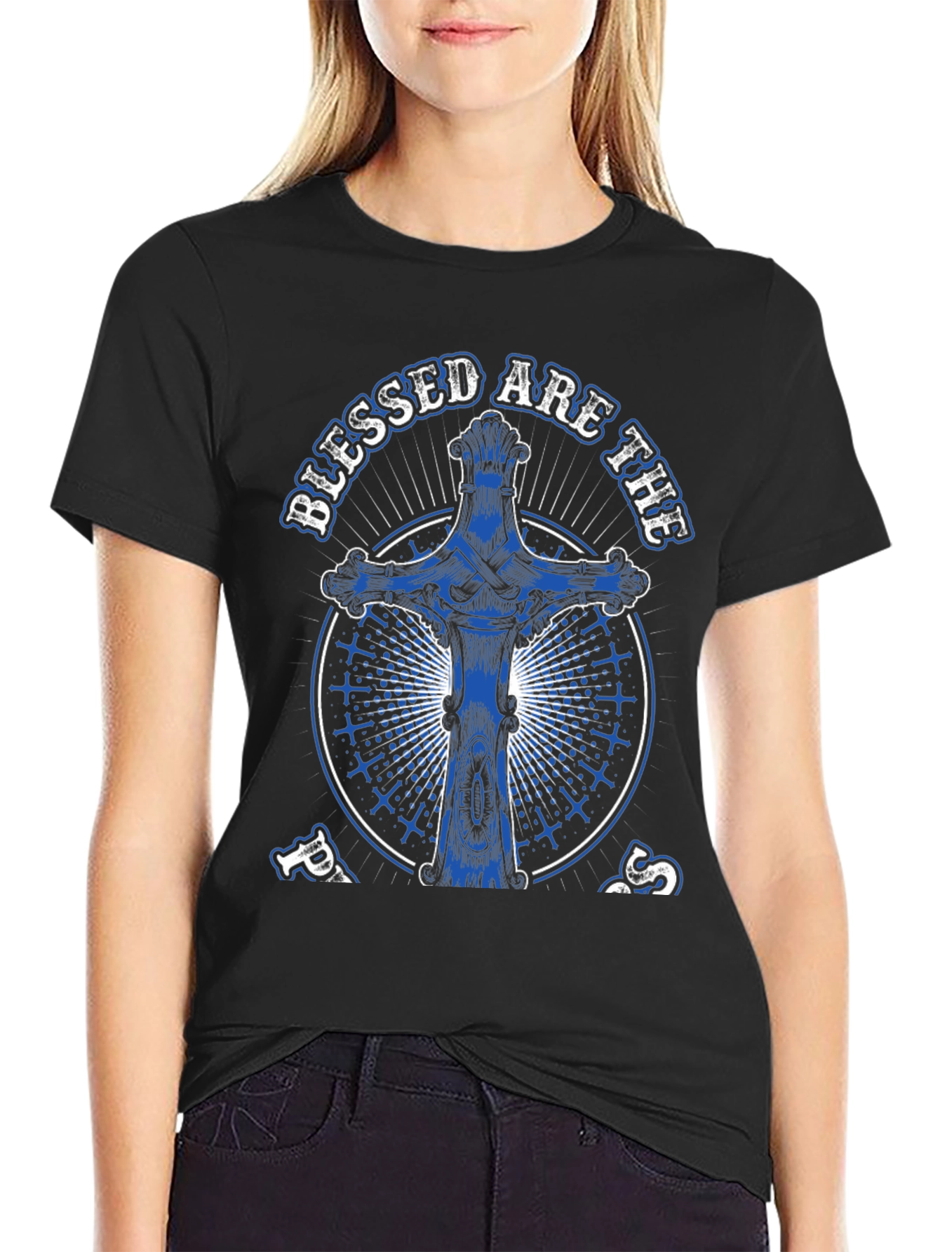 Blessed Are The Peacemakers Graphic T-Shirt