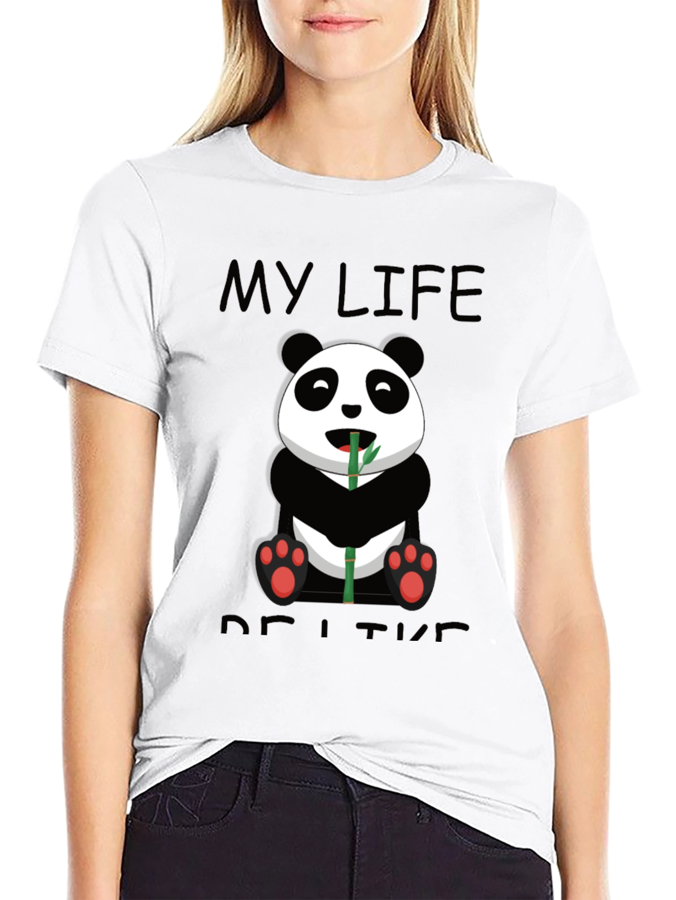 Panda Life Positive T-Shirt
